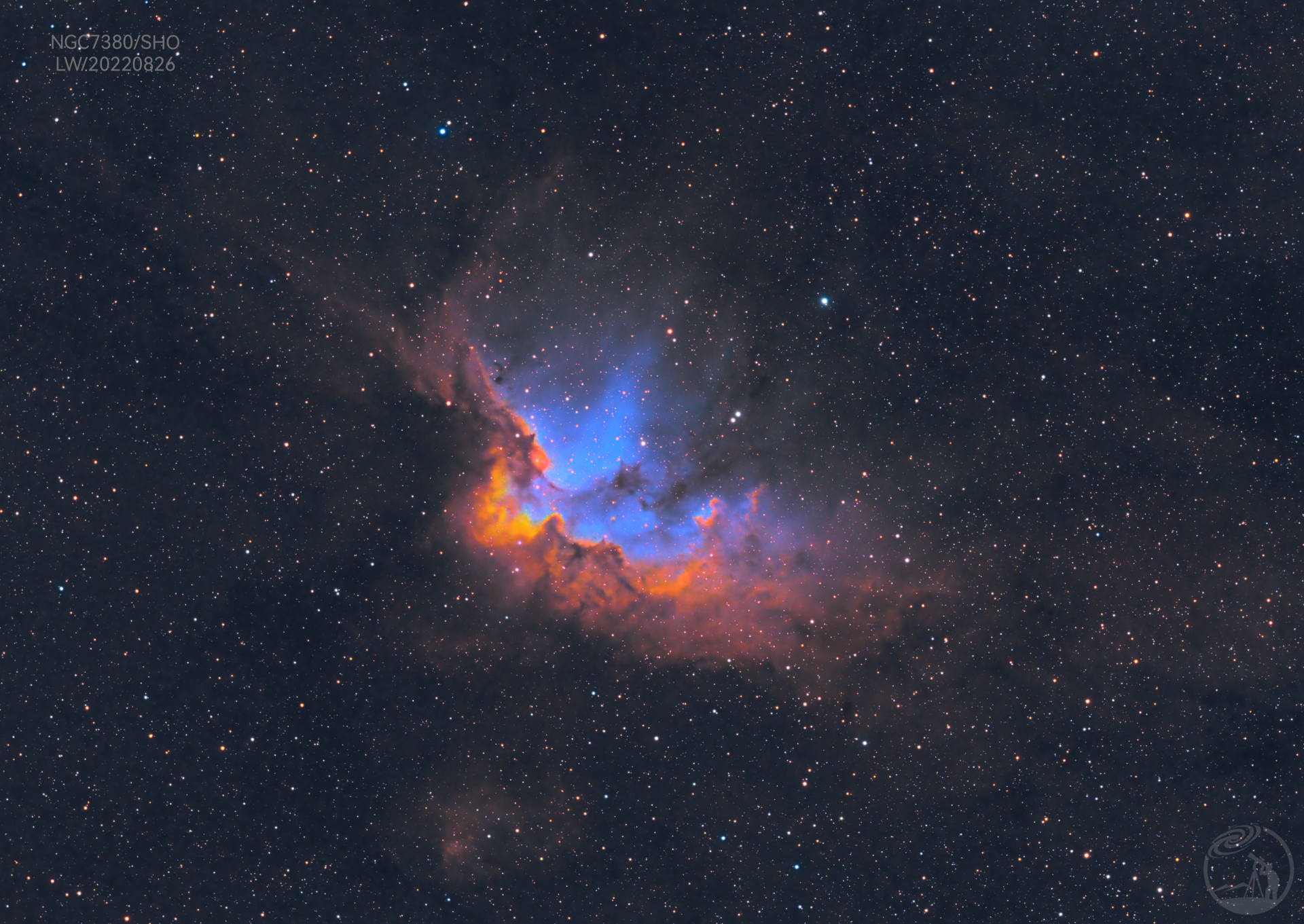 NGC7380 巫师星云