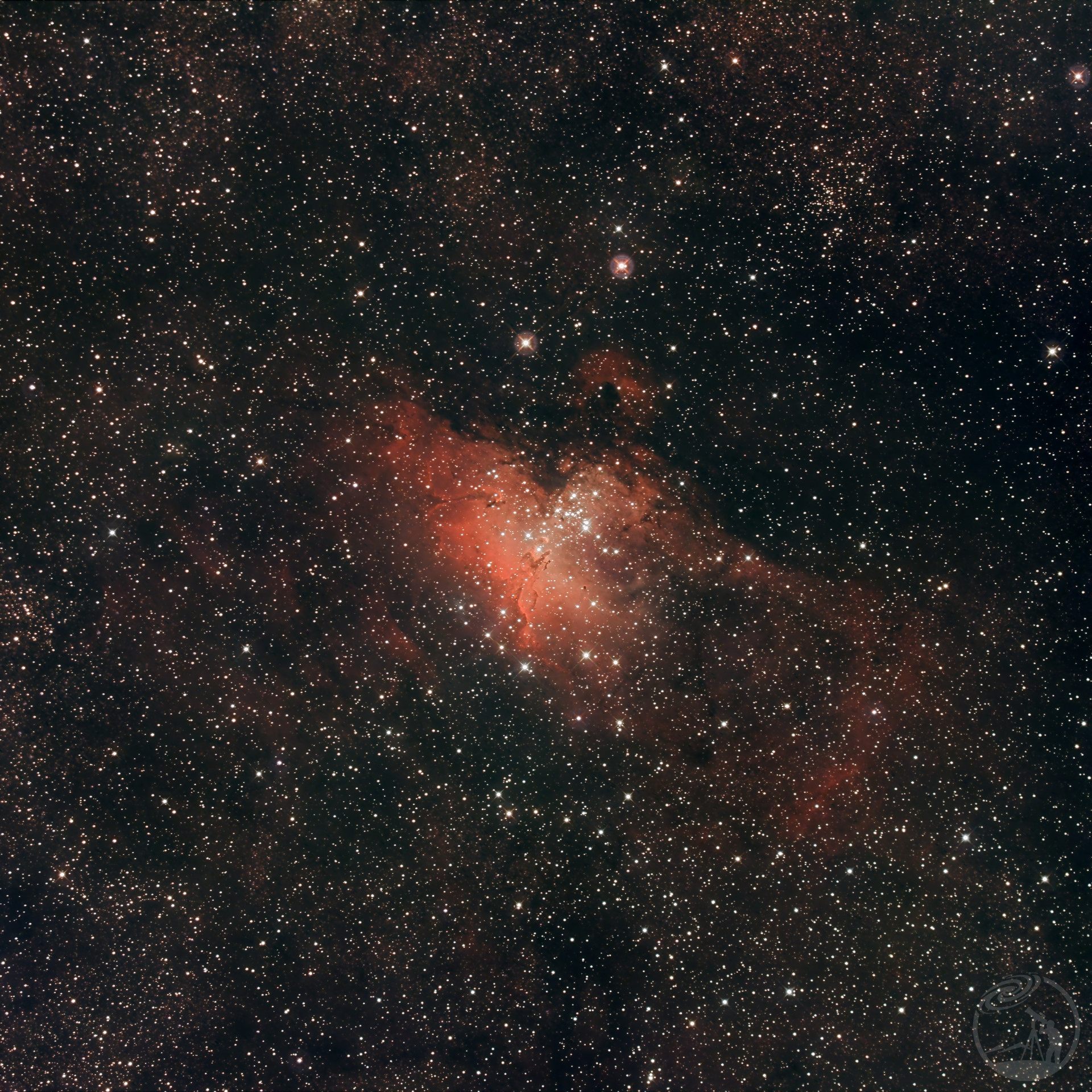 M16 (NGC6611) 老鹰星云