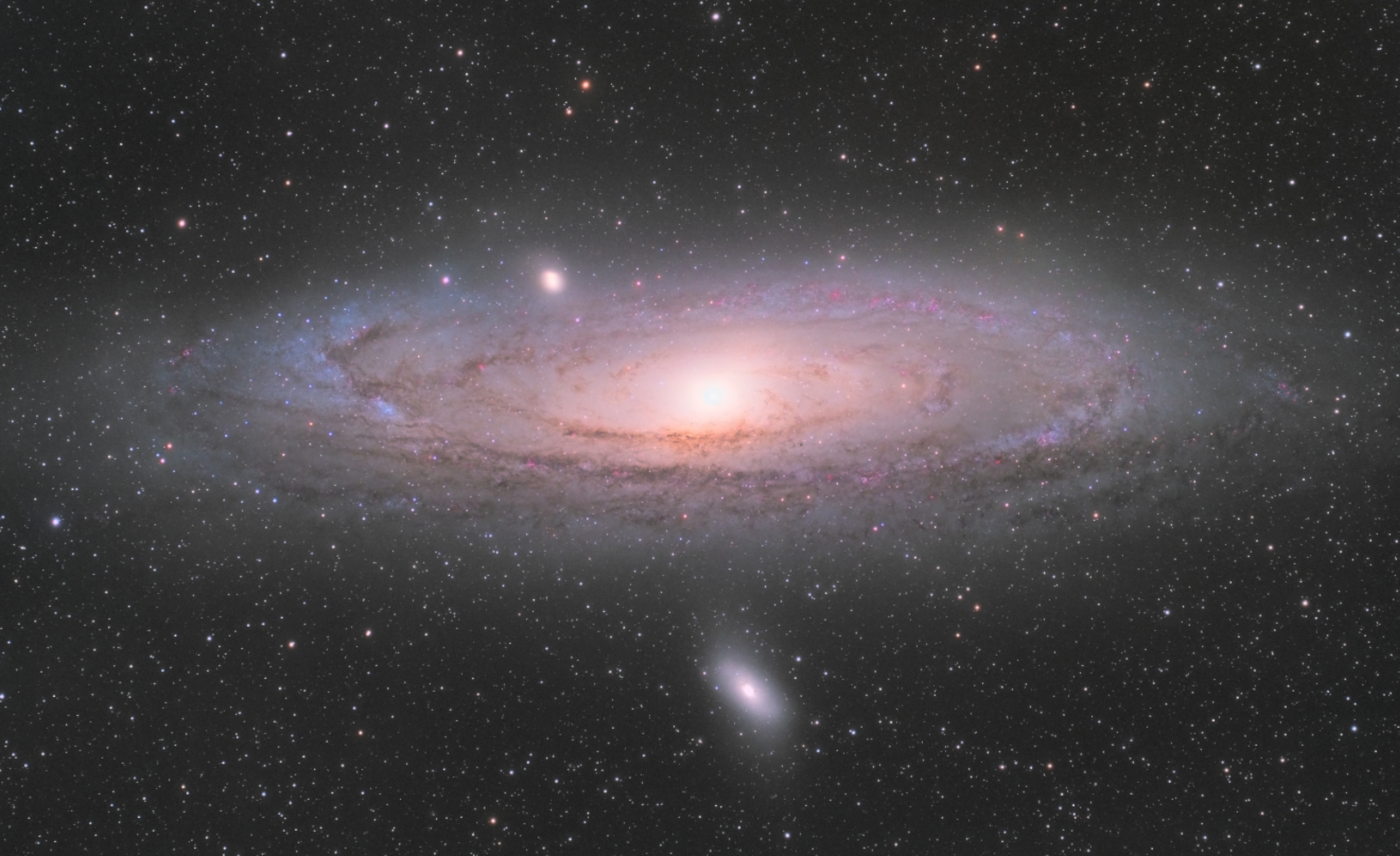 M31仙女座大星系LRGBHa素材