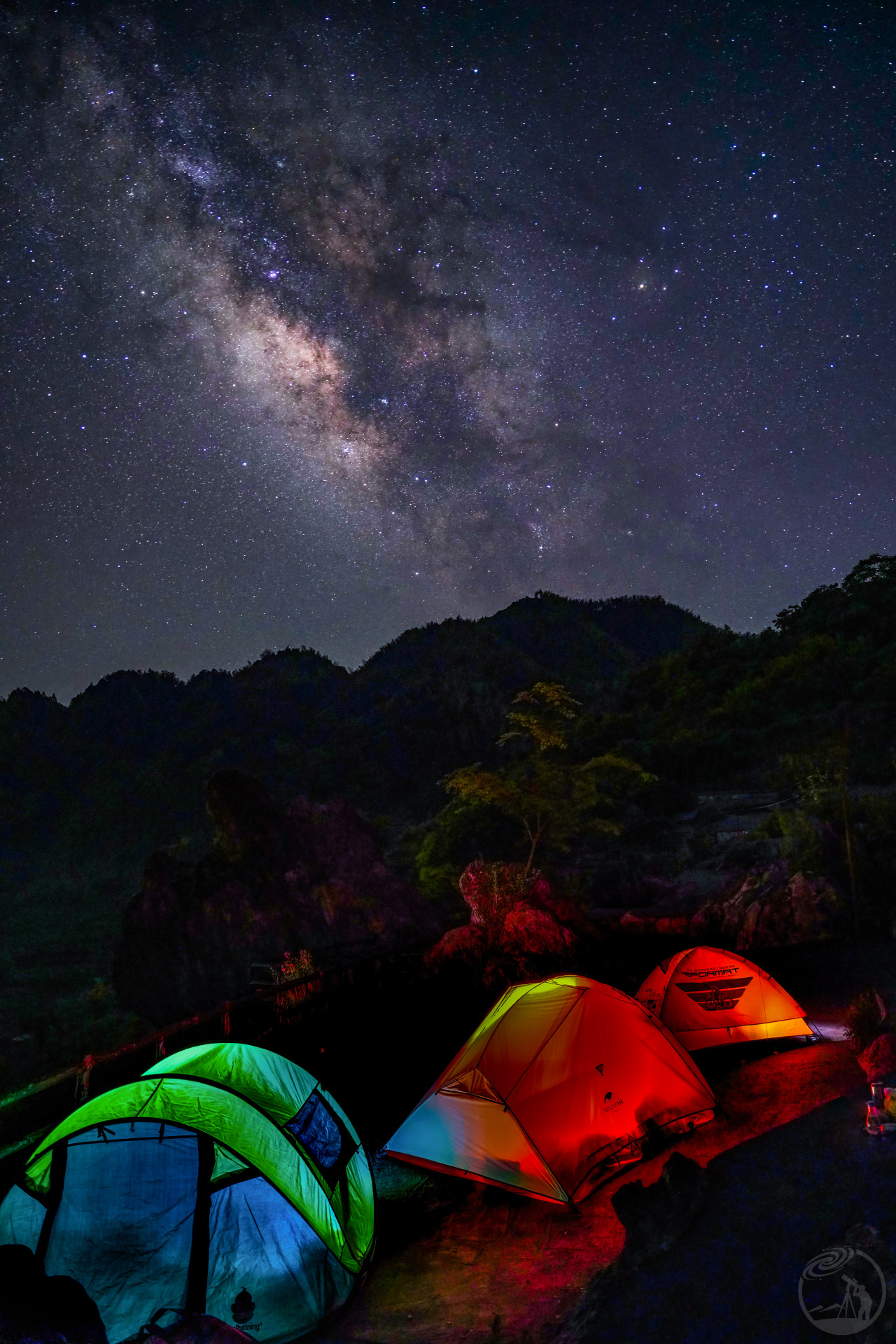 星空下的露营