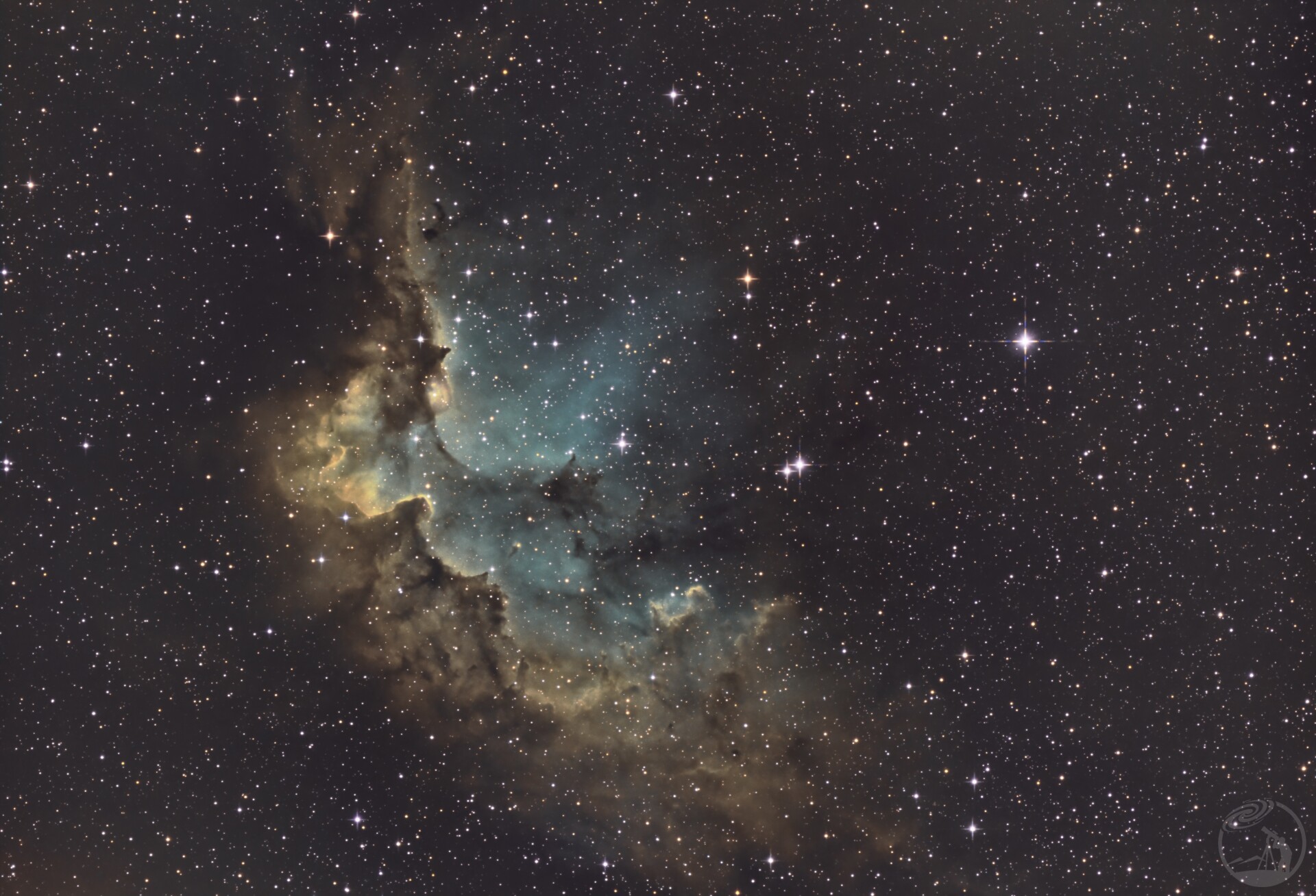 NGC 7380巫师星云