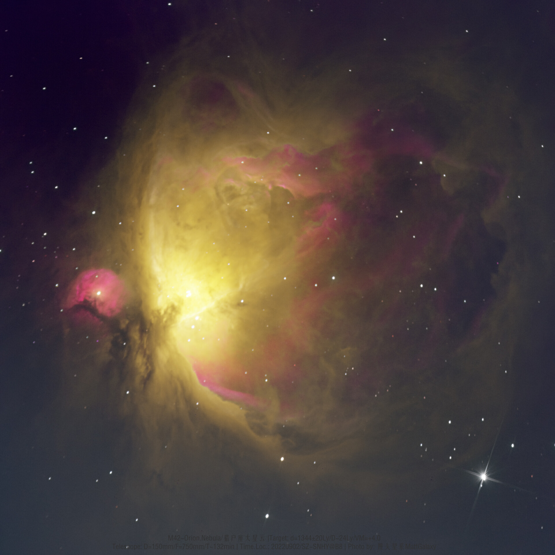 【九级深空】M42-猎户座大星云原来是颗心