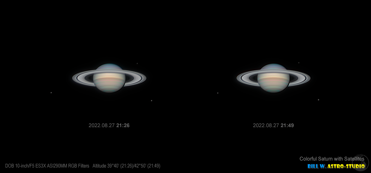 多彩土星和土星小伙伴（重制版）