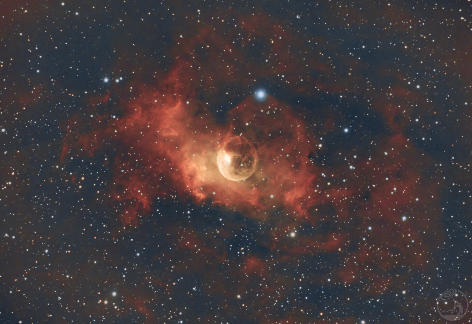 施卡城市深空：NGC7635 气泡