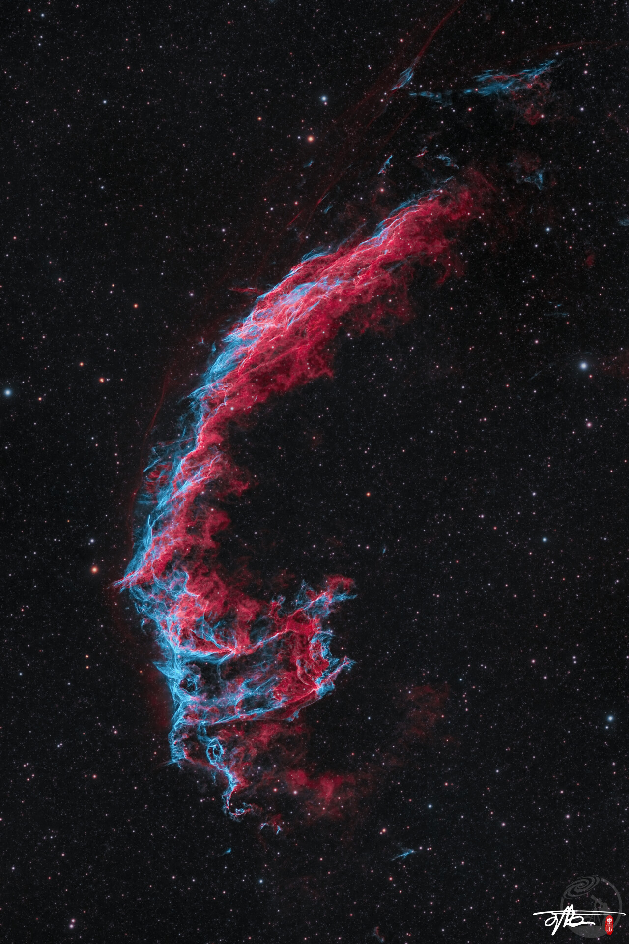 NGC6992东面纱星云
