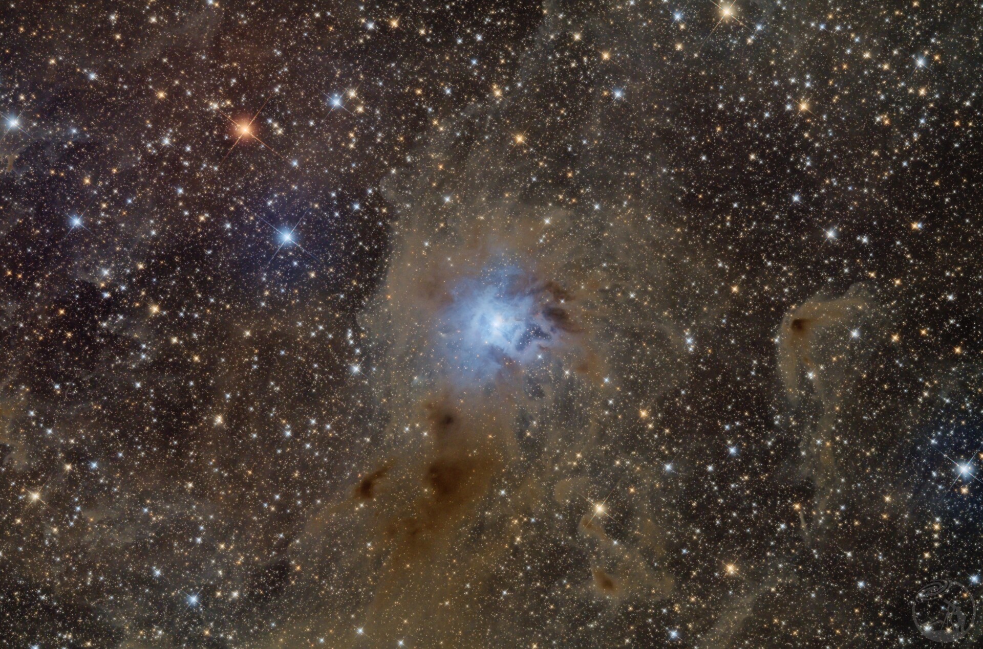 NGC7023 Iris Nebula Boqian重制版