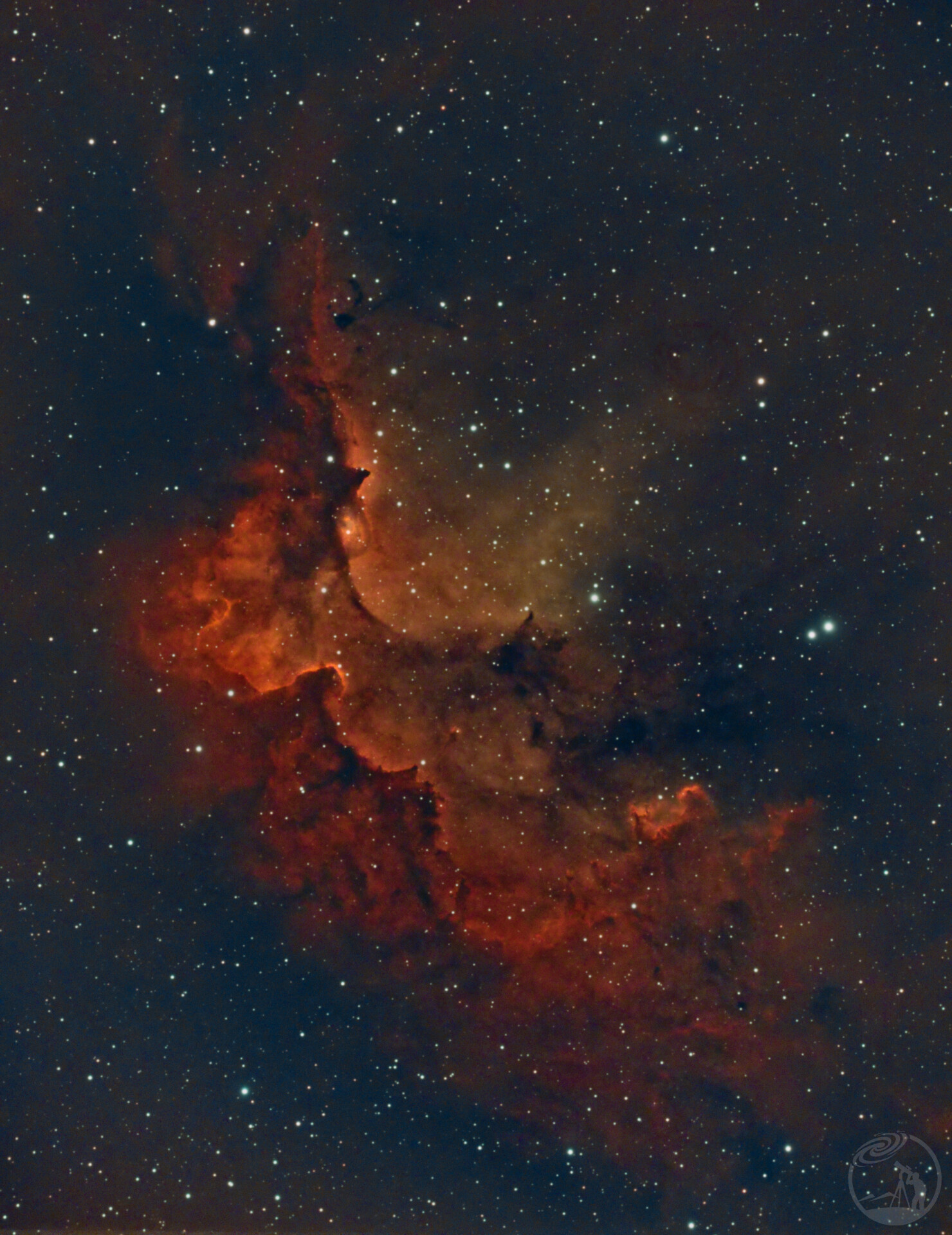 施卡城市深空：NGC7380（巫师星云）