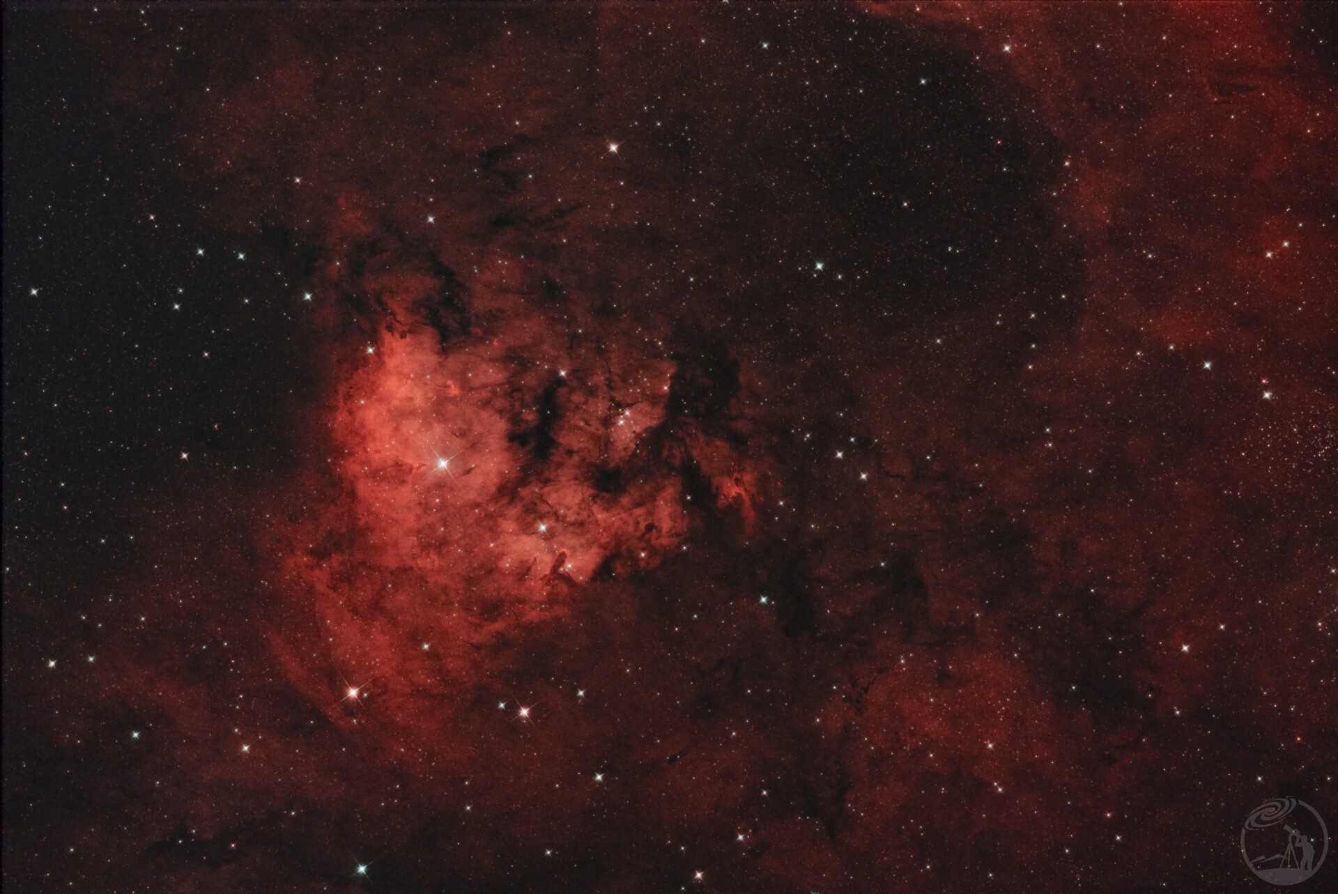 NGC7822双窄彩色版
