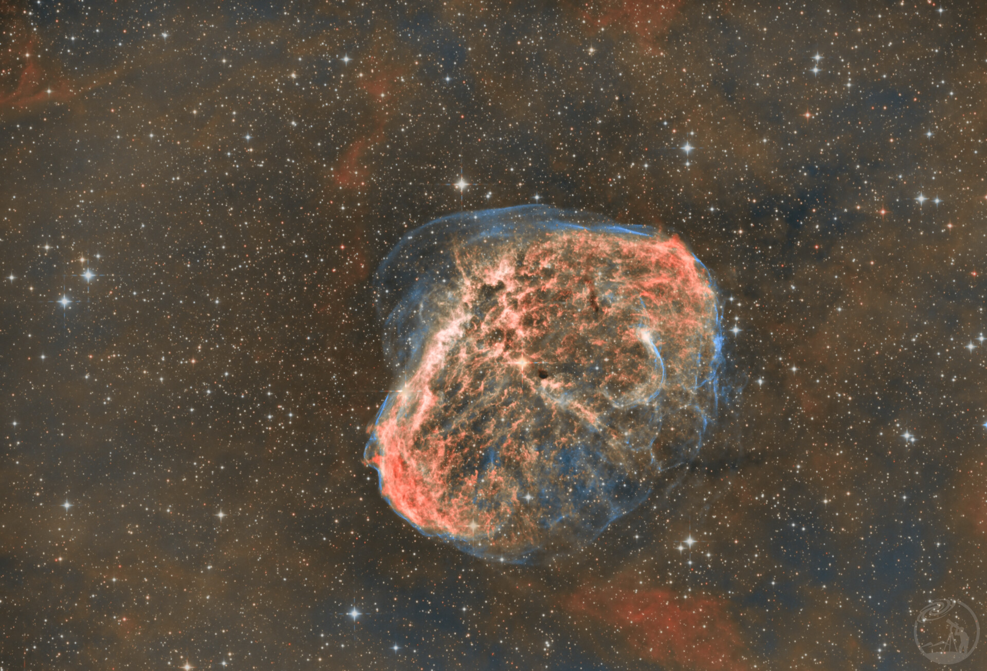 ngc6888 脑花星云