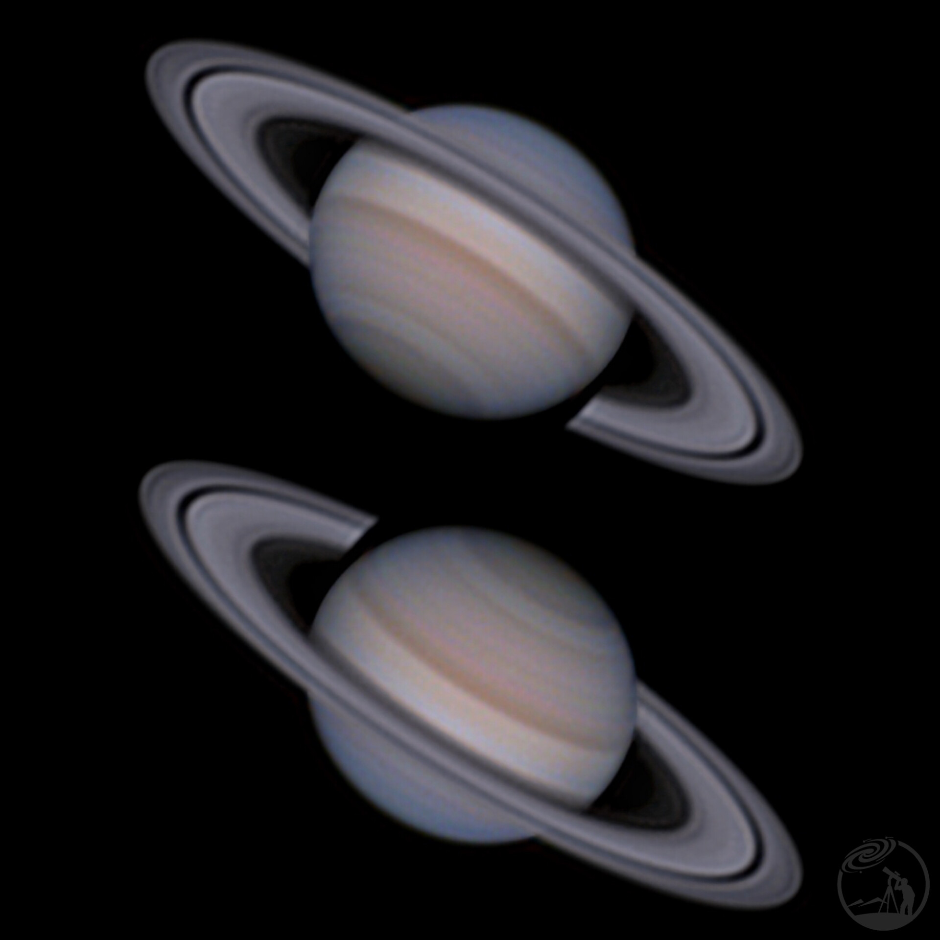 大冲后渐远的土星
