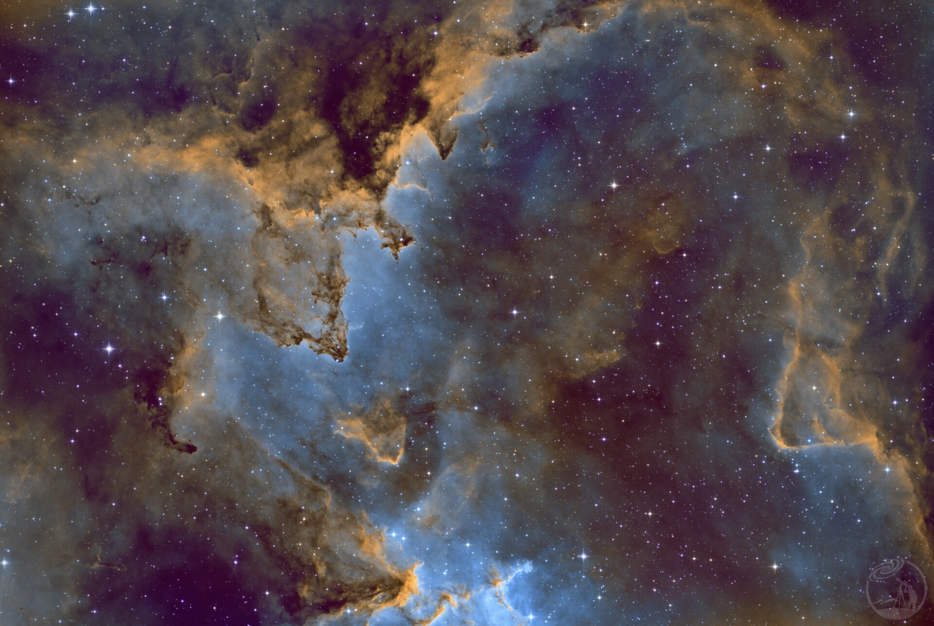 IC1805心脏星云局部