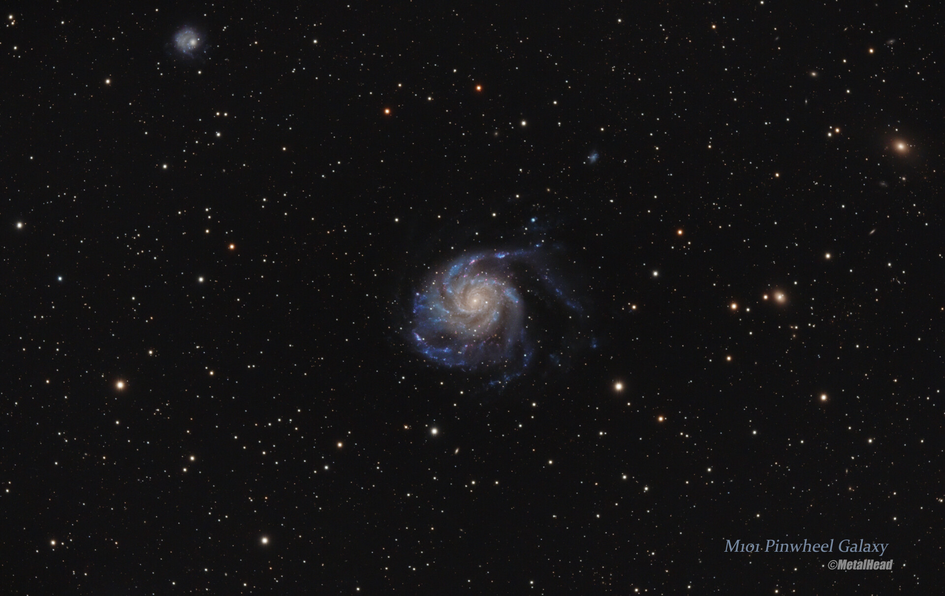 三次回炉-M101风车星系