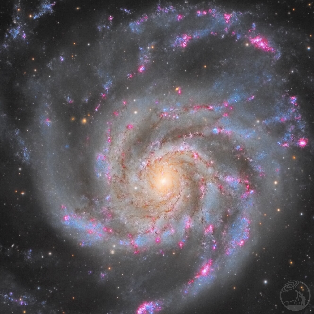 M101风车星系