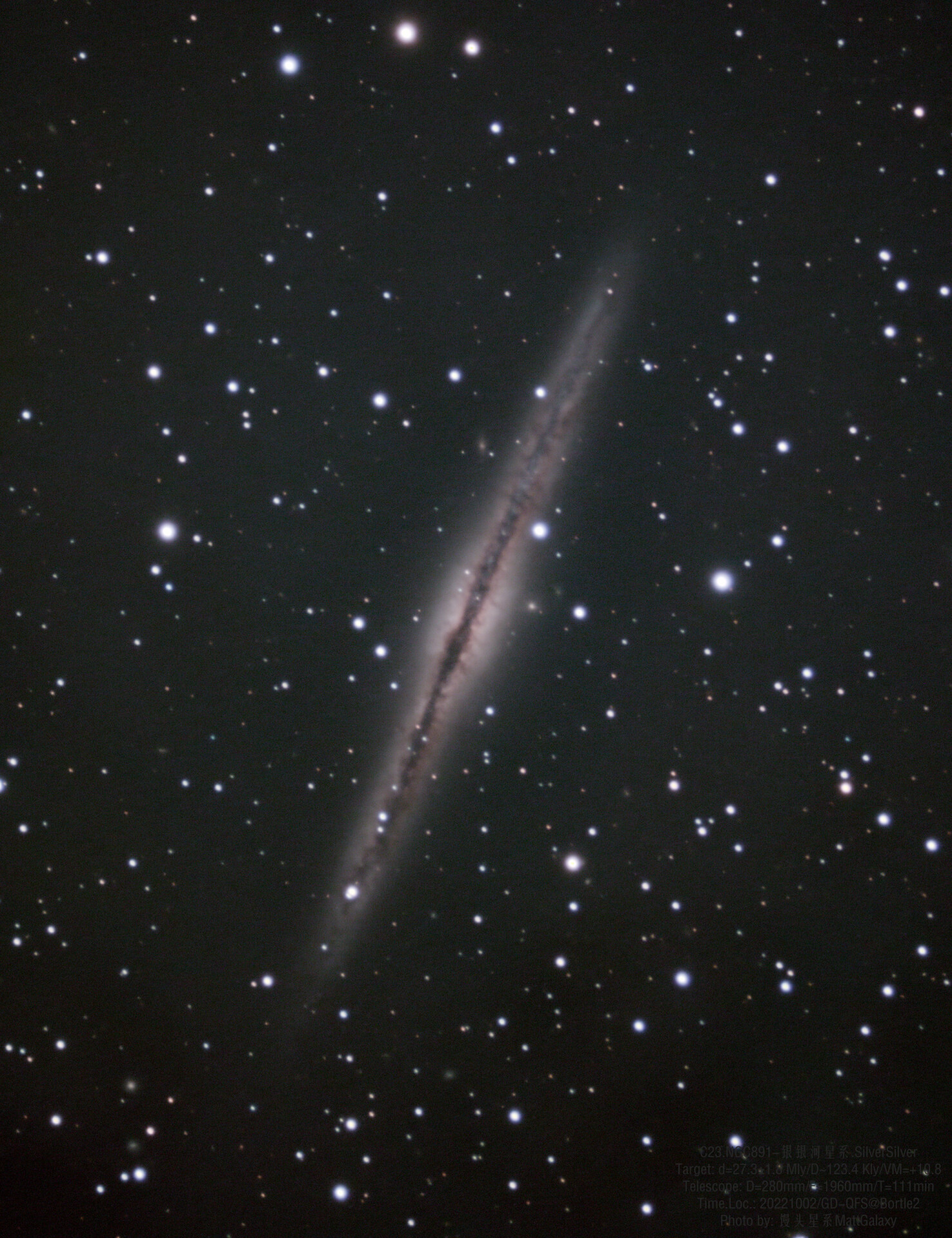 C23.NGC891-银银河星系.SilverSilver