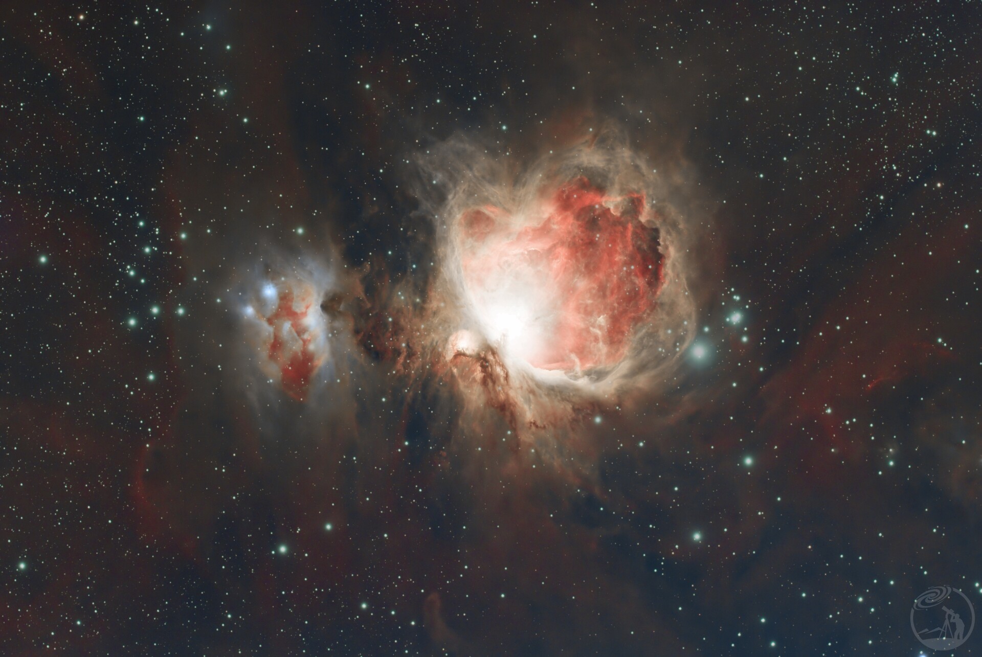 城市深空：M42（猎户座大星云）