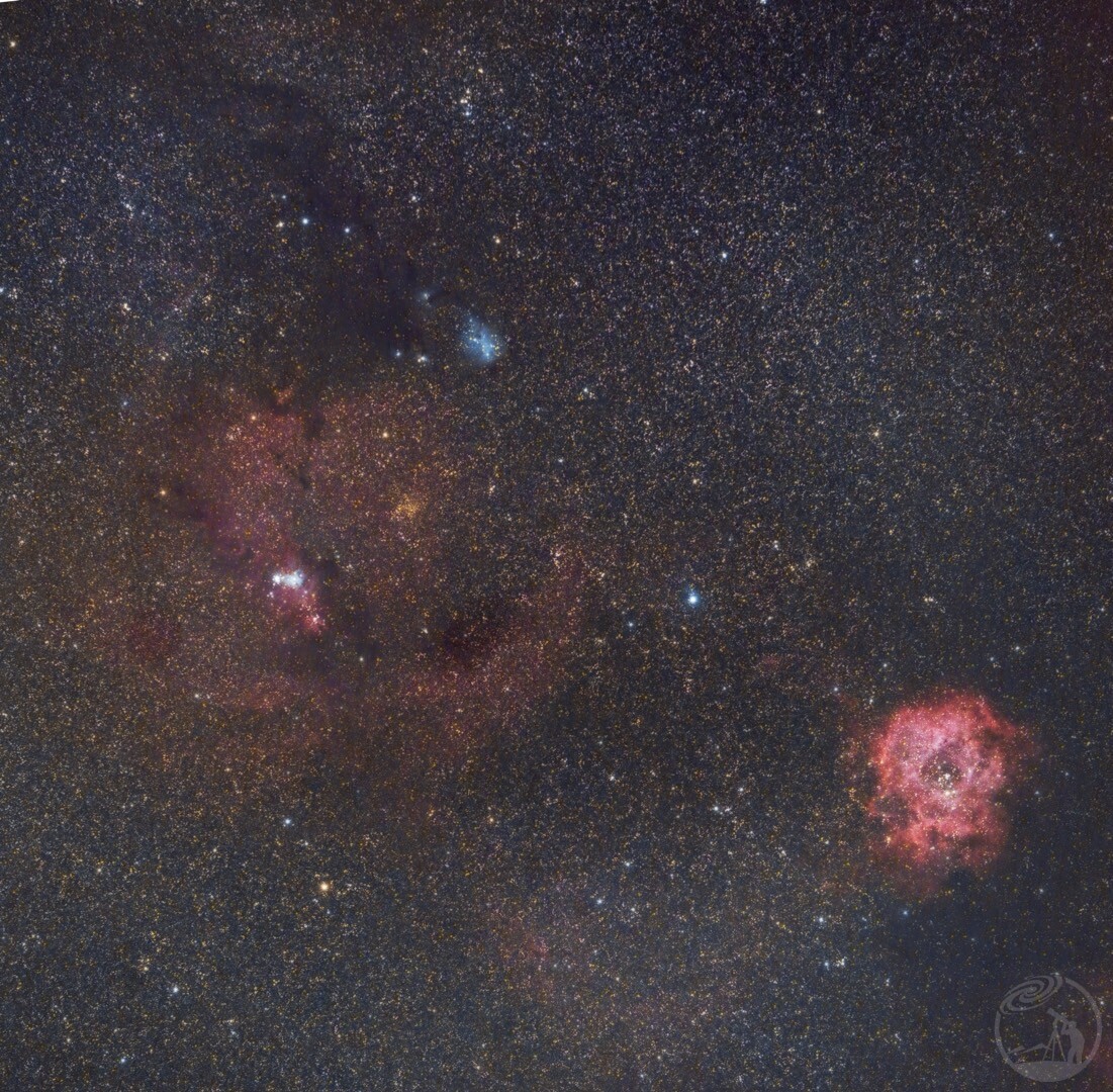 NGC2237 玫瑰星云广域