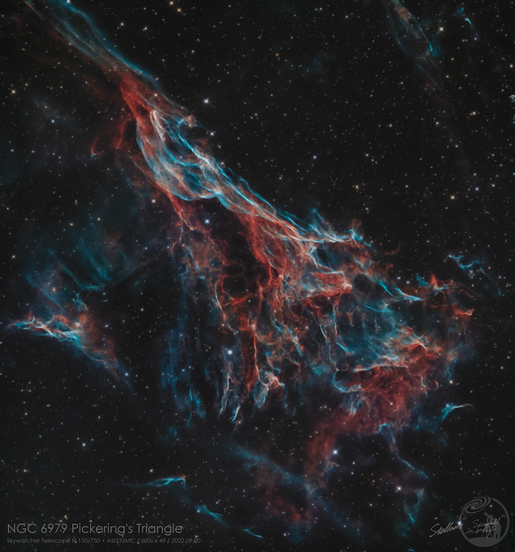 NGC6979 皮克林三角
