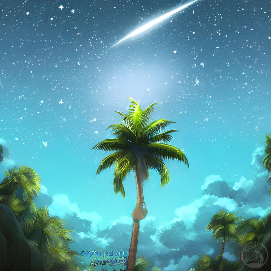 椰树与流星