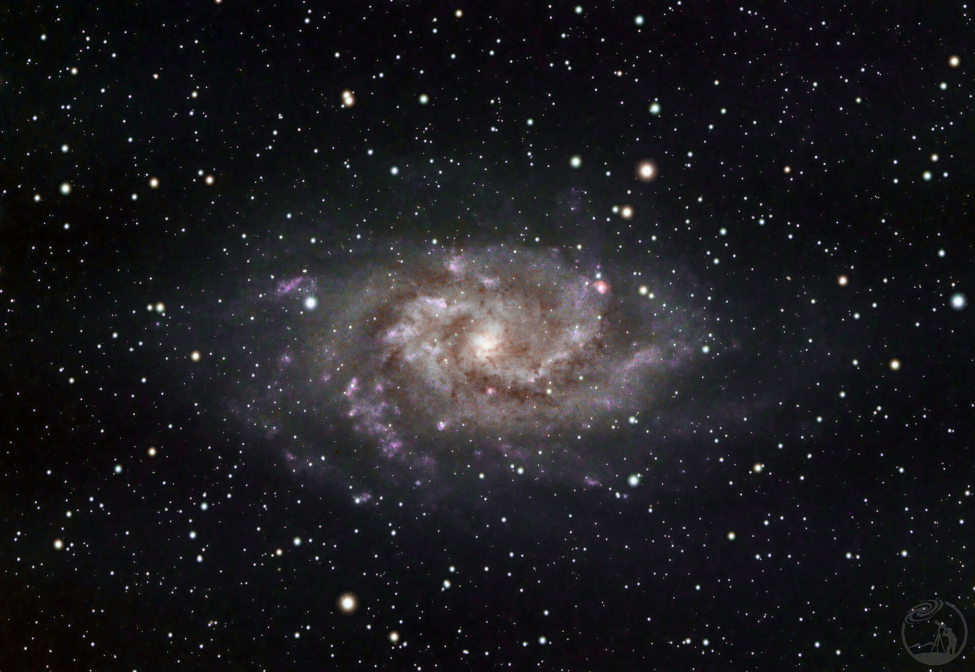 M33三角座星系