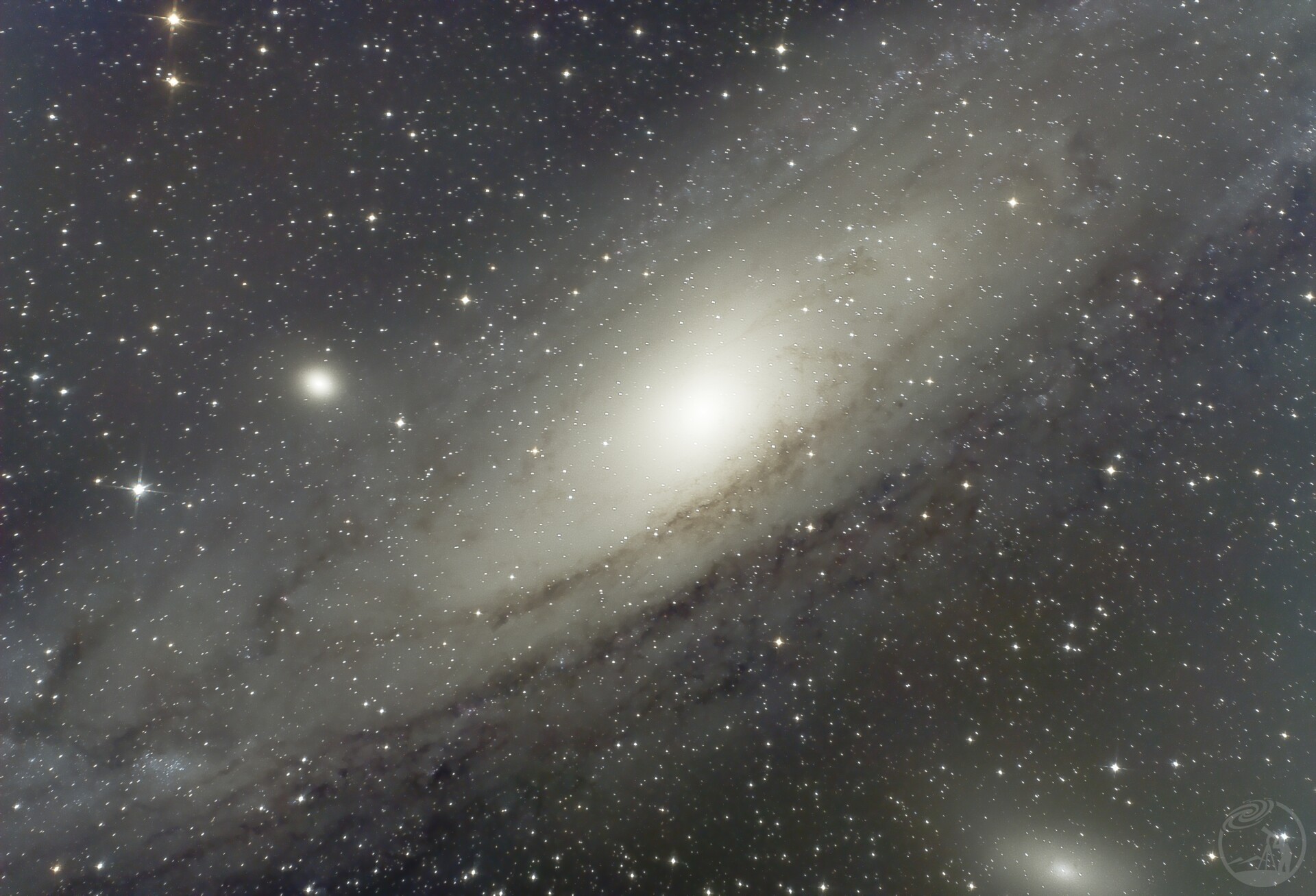 M31 仙女座星系(第一张作品)