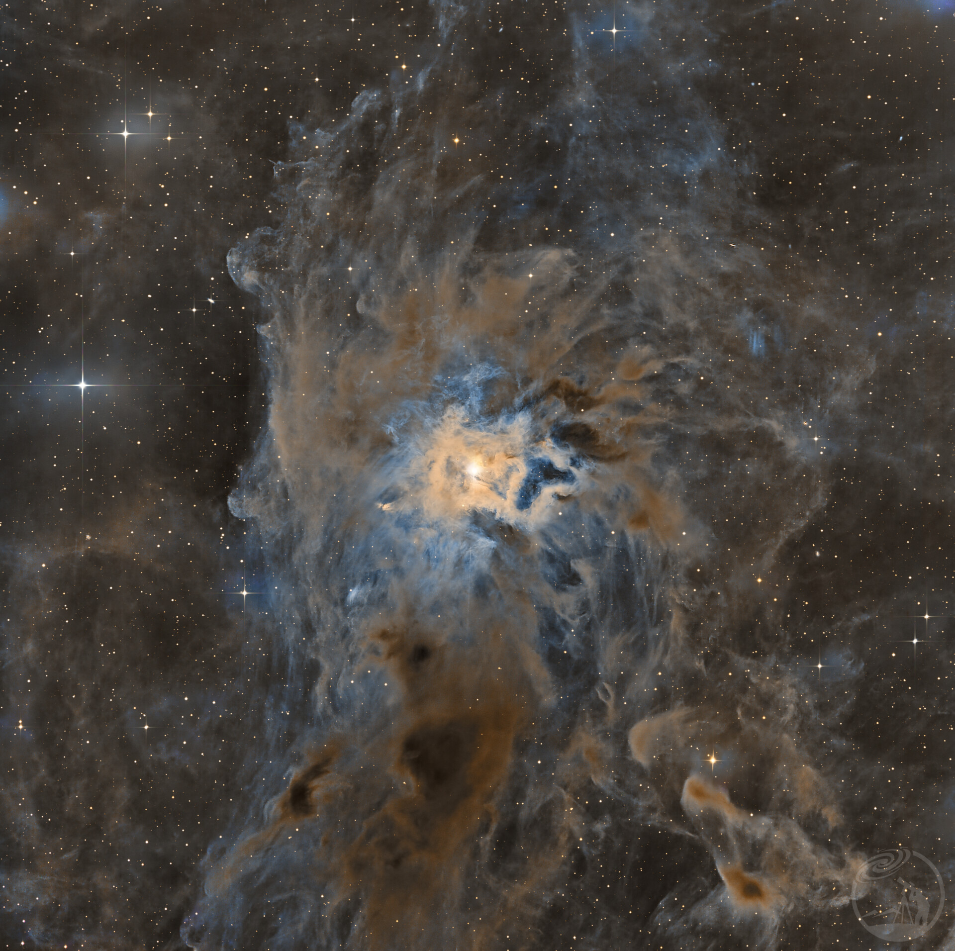 NGC7023鸢尾花星云