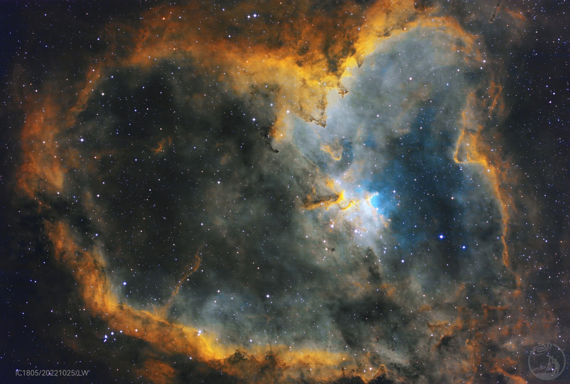 IC1805 心脏星云