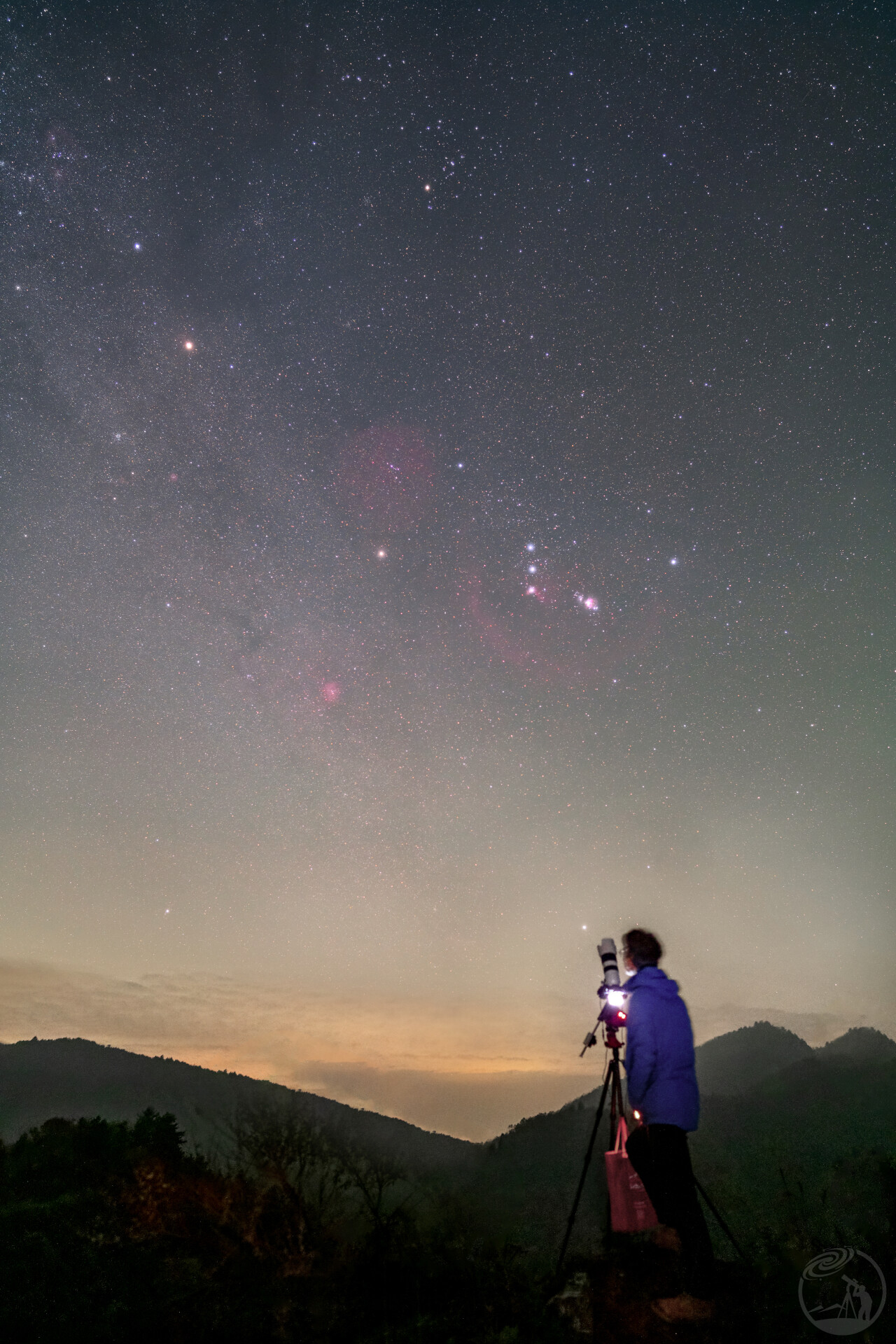 星空下的仰望