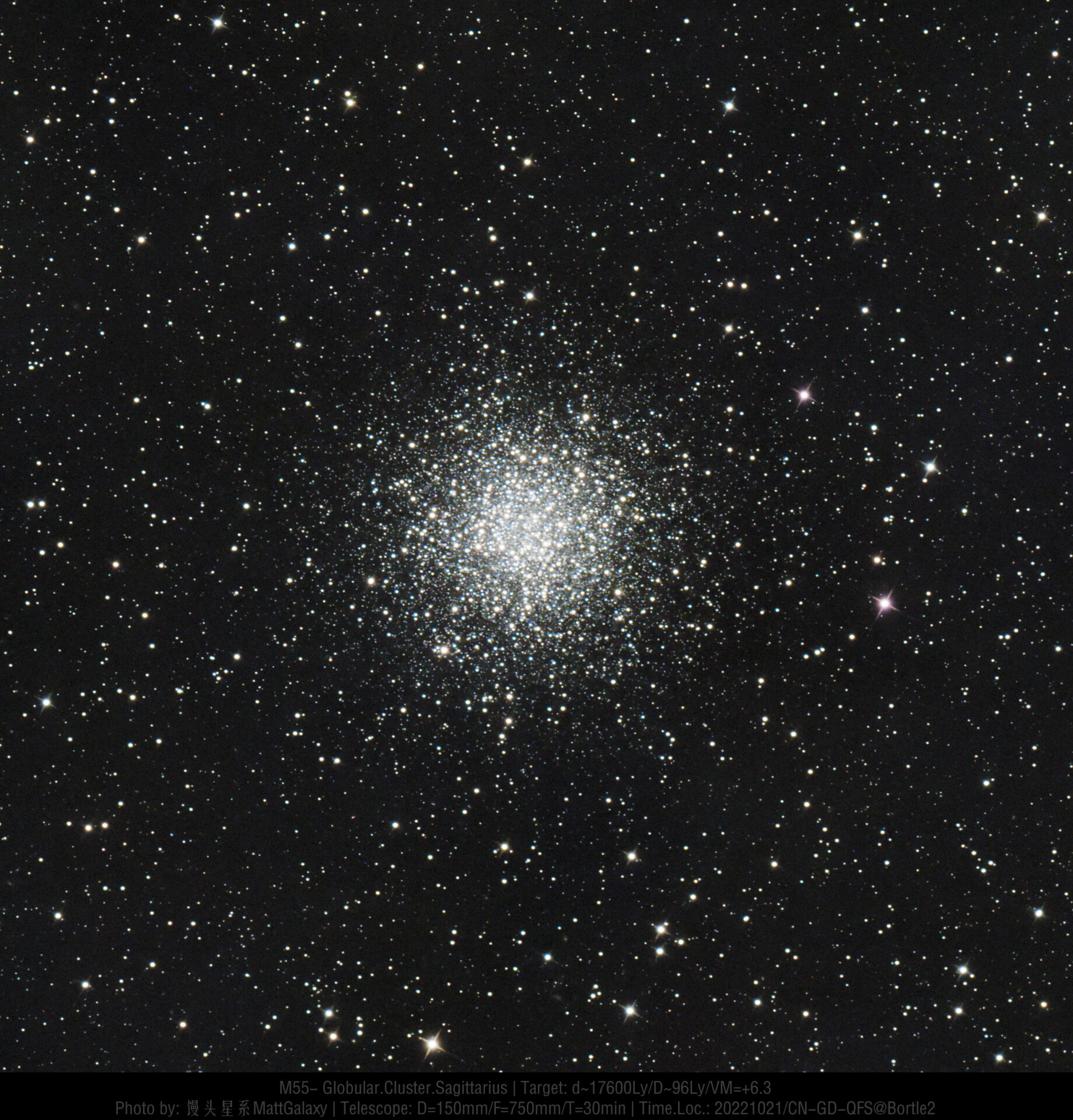 M55-射手座球状星团Globular.Cluster.Sagittarius |