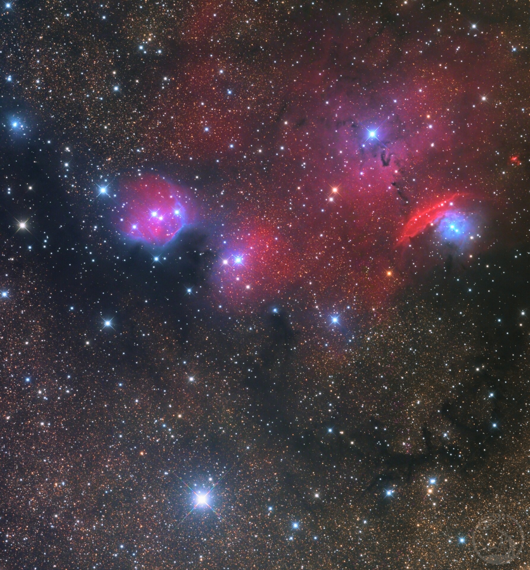 IC4685 &Sh 2-31 &Sh 2-32