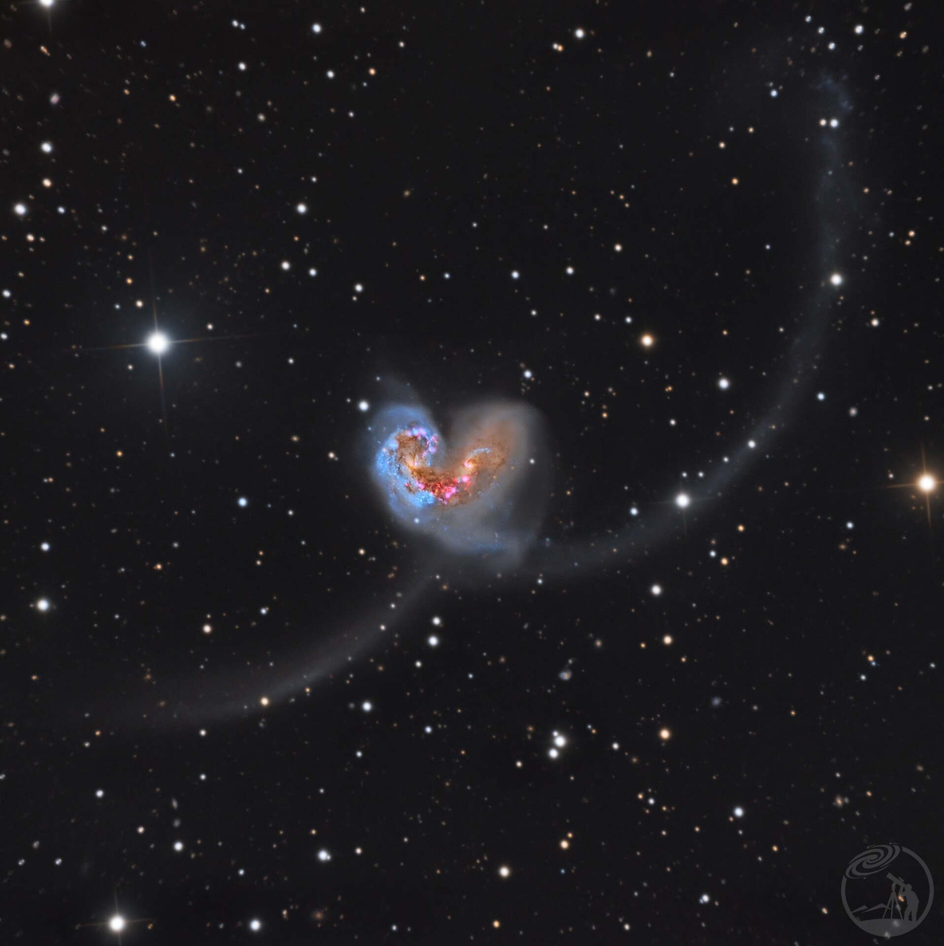 触须星系NGC4308