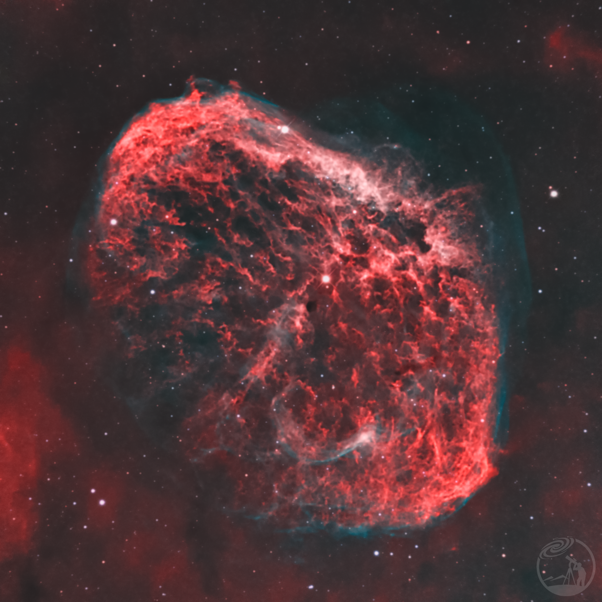 NGC6888眉月星云特写