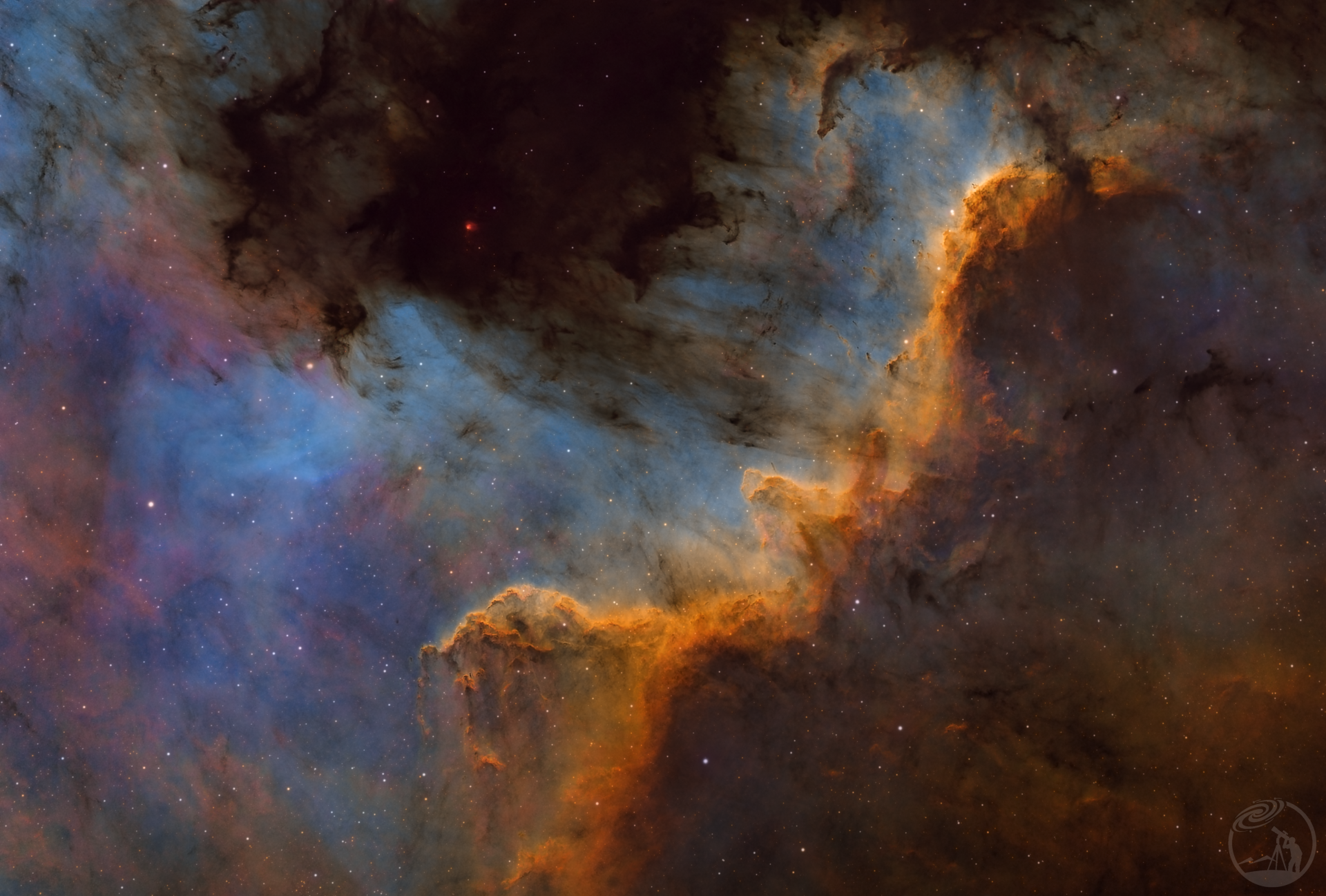 NGC7000(The Cygnus Wall)清凉版