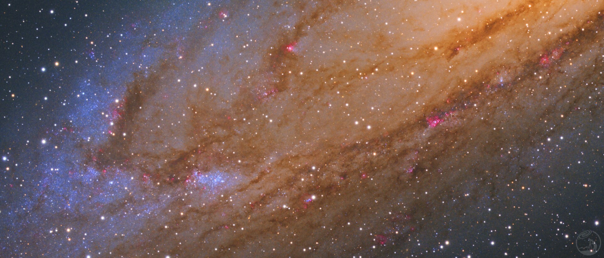 三TOA130合拍254小时HaLRGB的M31