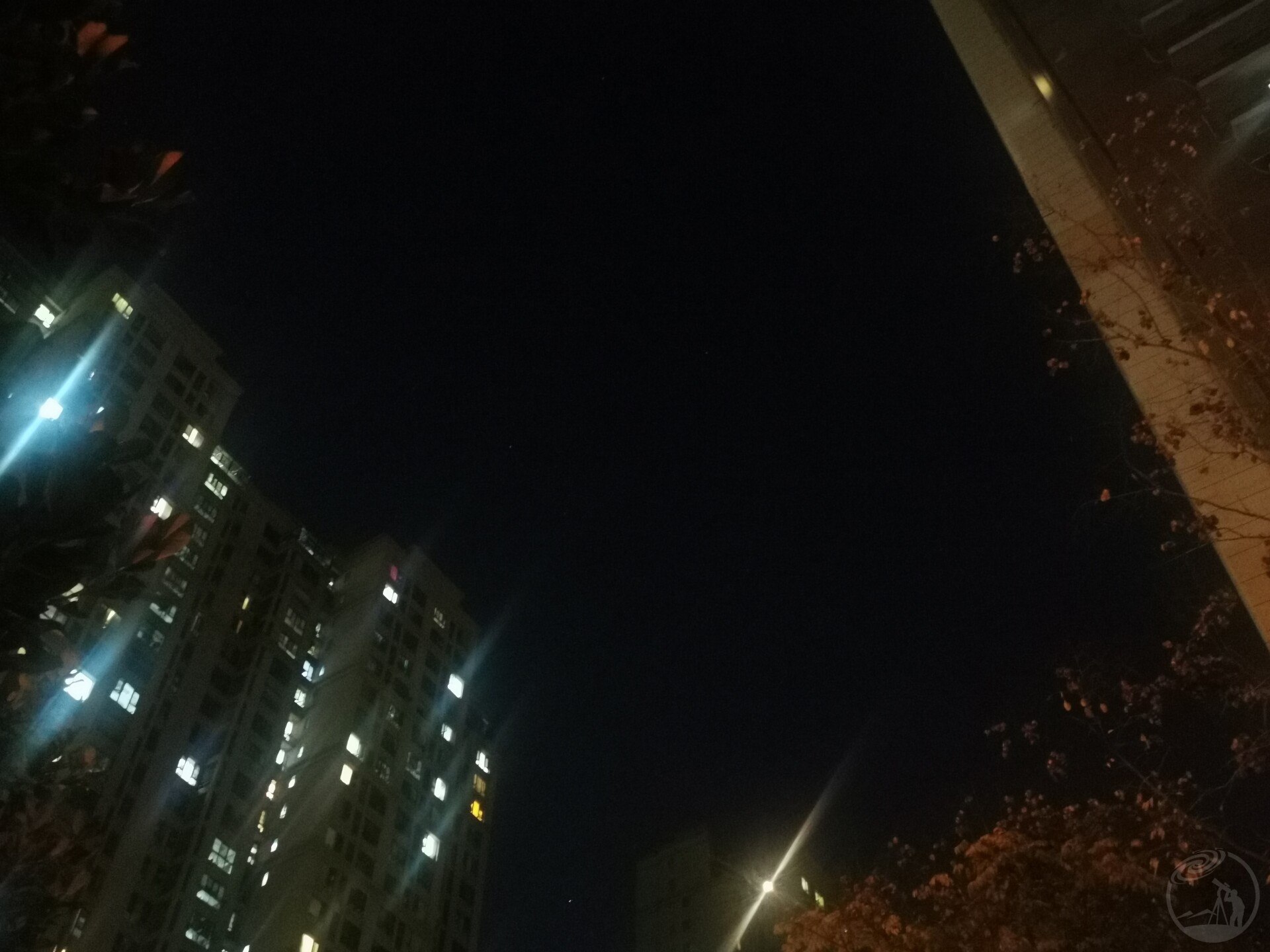 小区星空