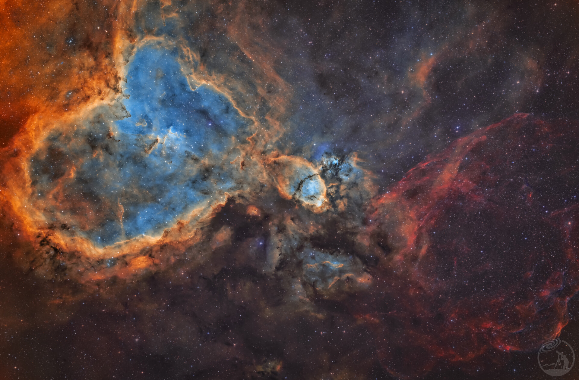IC1805心脏星云和超新星遗迹