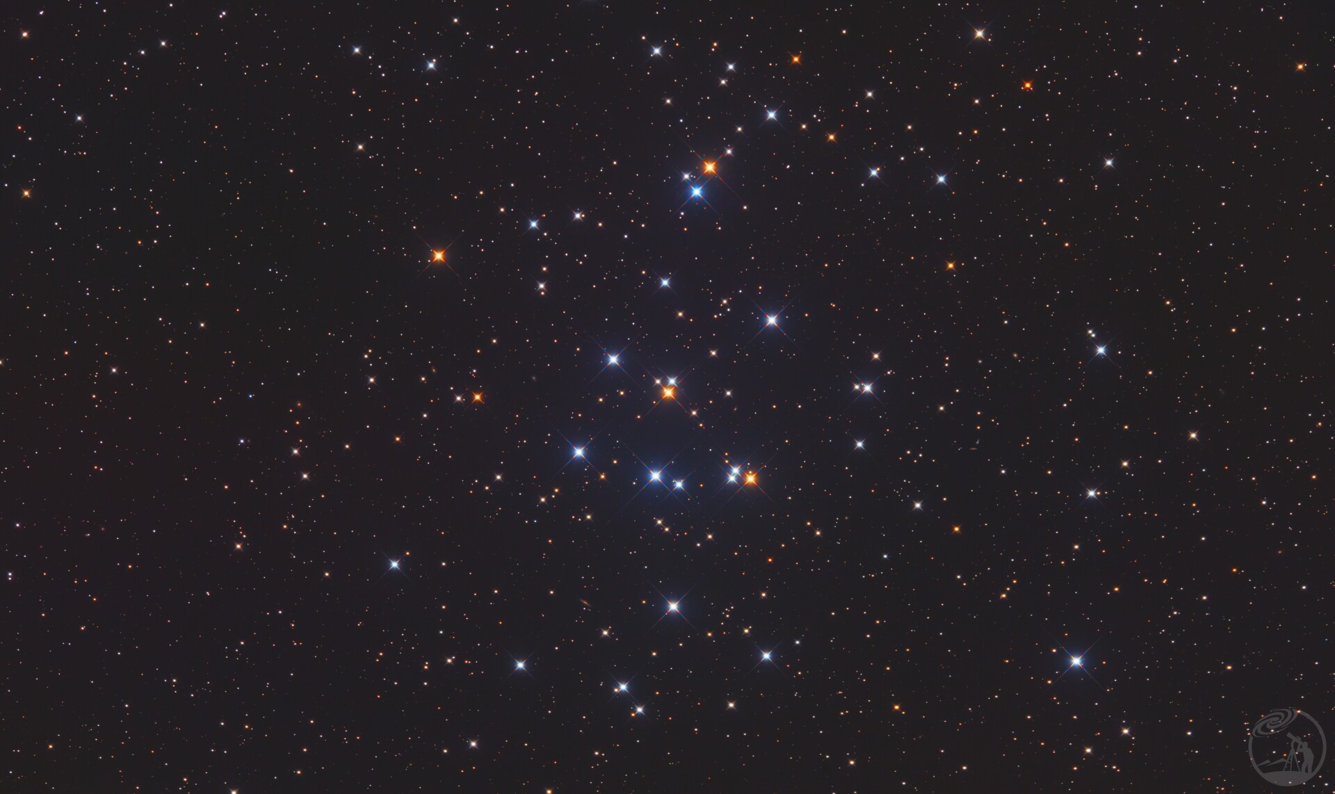 M44 Praesepe 鬼星团（另名BeeHive蜂巢星团）