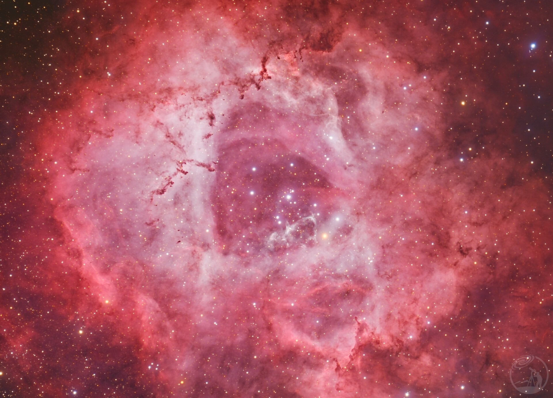 NGC2244：宇宙玫瑰