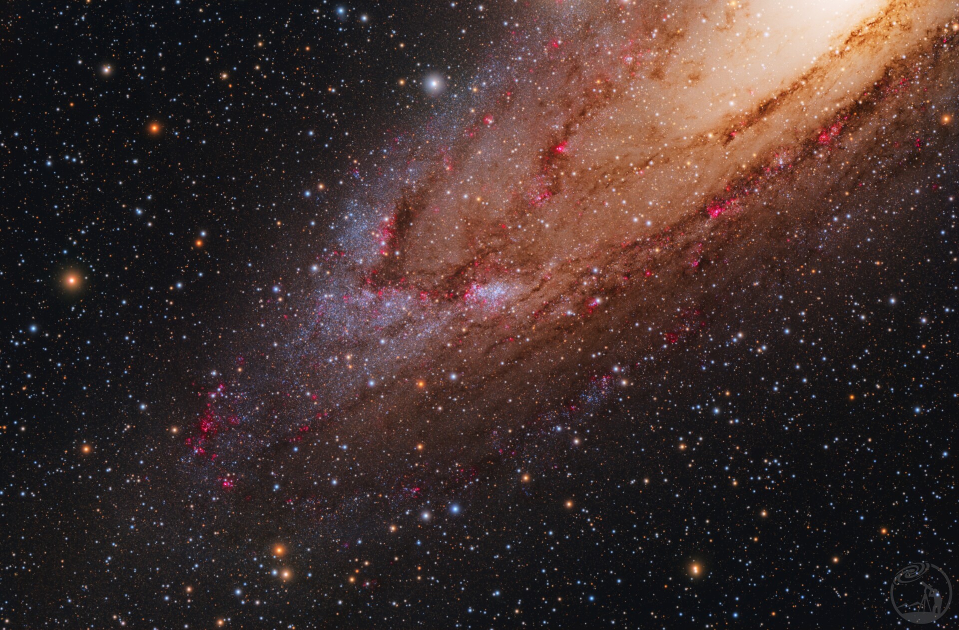 M31局部 星之海洋