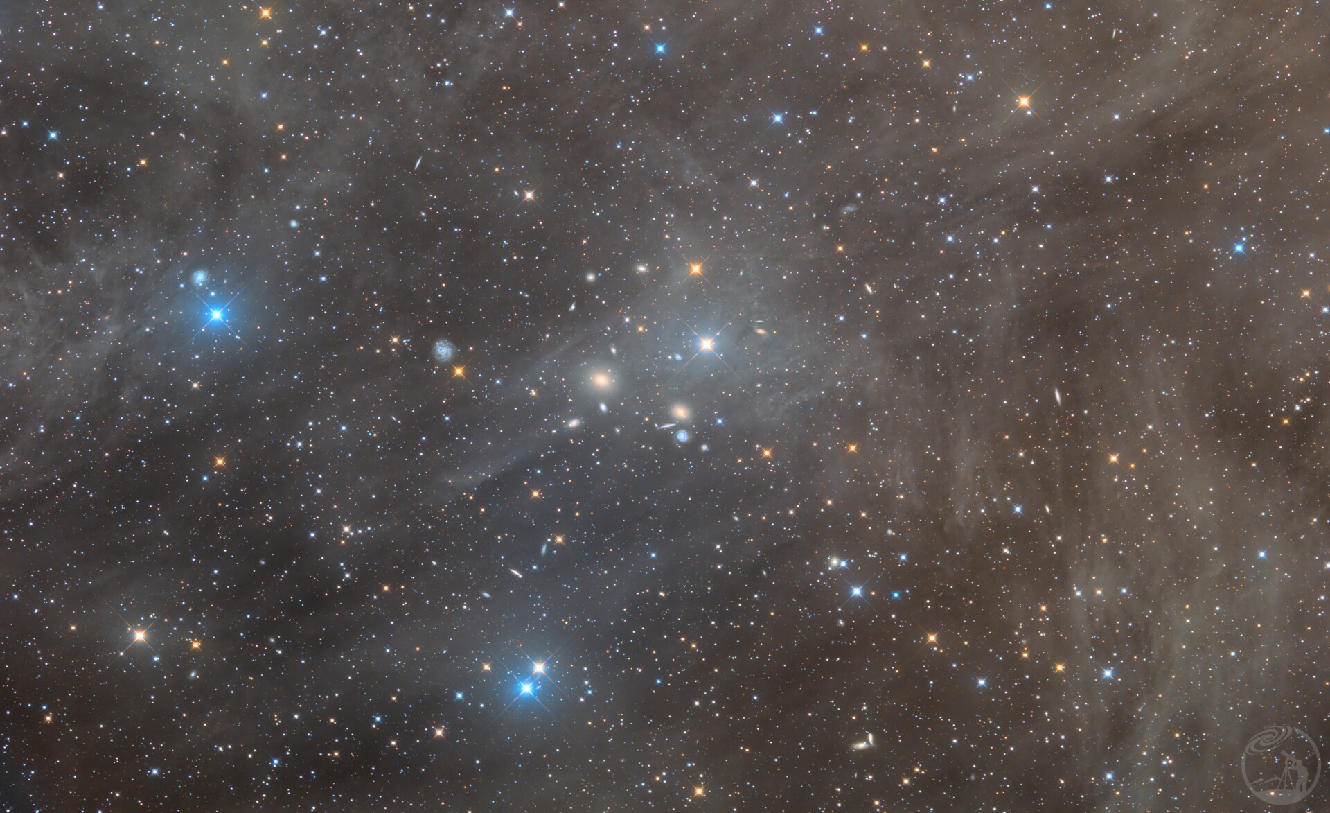 NGC1062及周边的暗云