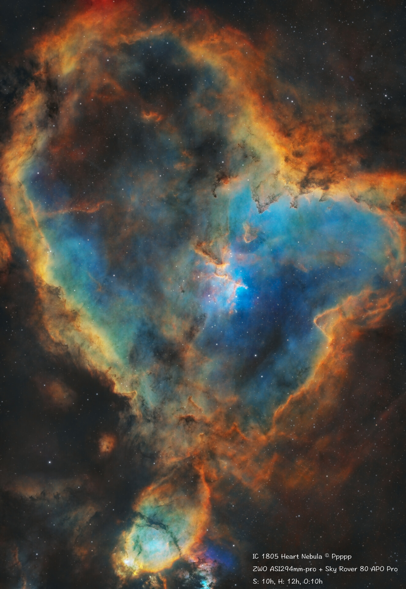 IC1805 Heart Nebula