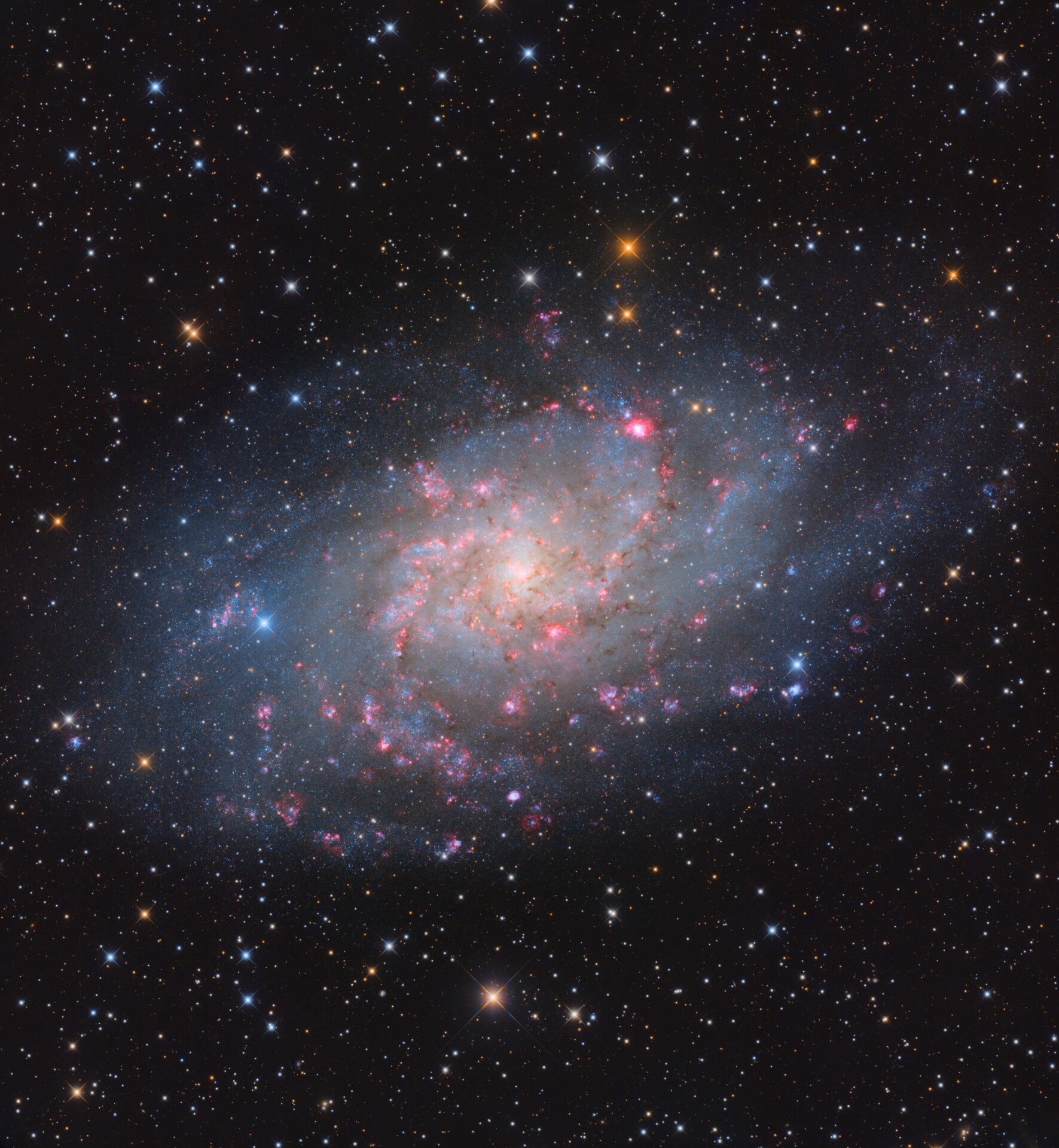 M33 三角座星系LRGBSHO