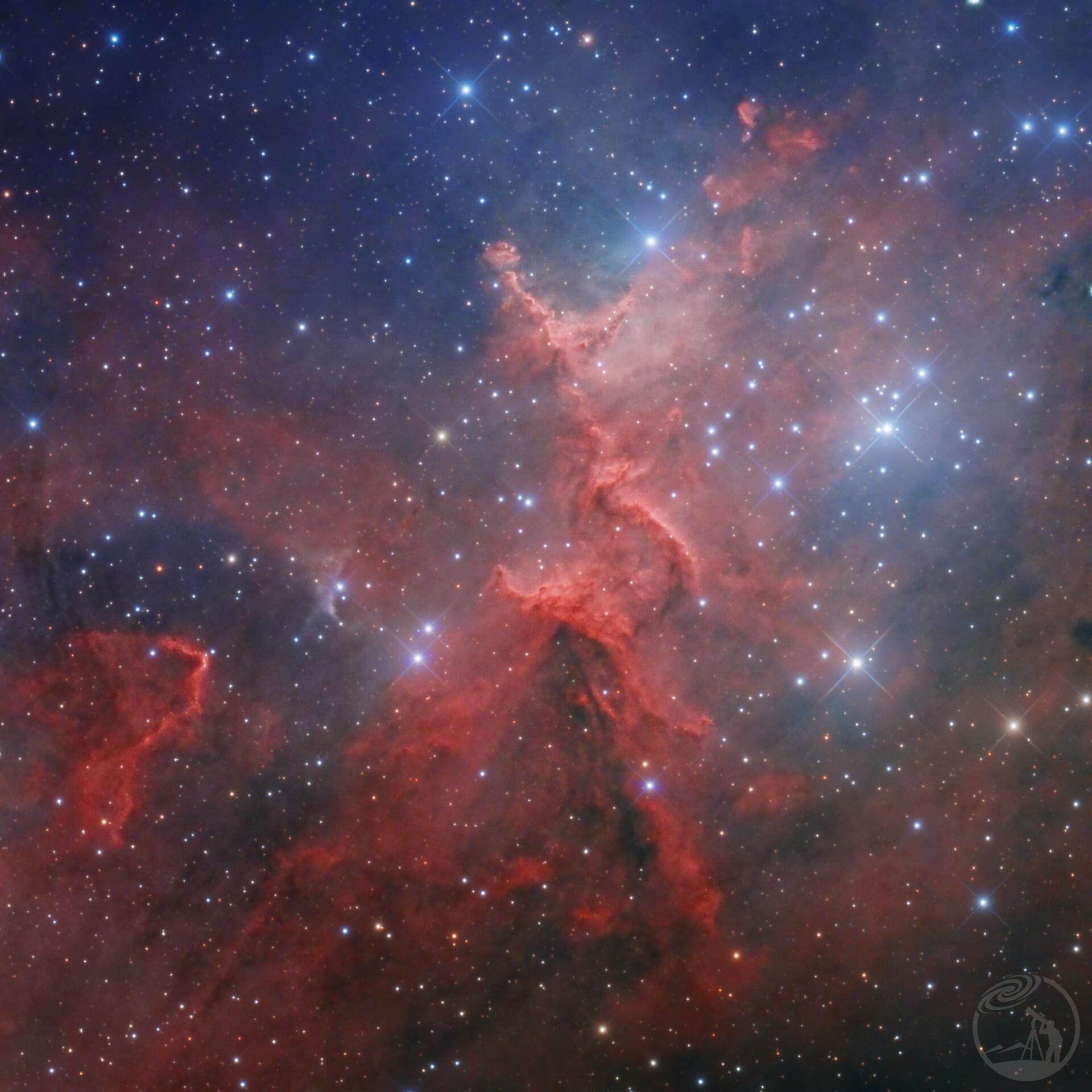 IC1805心脏星云核心rgb