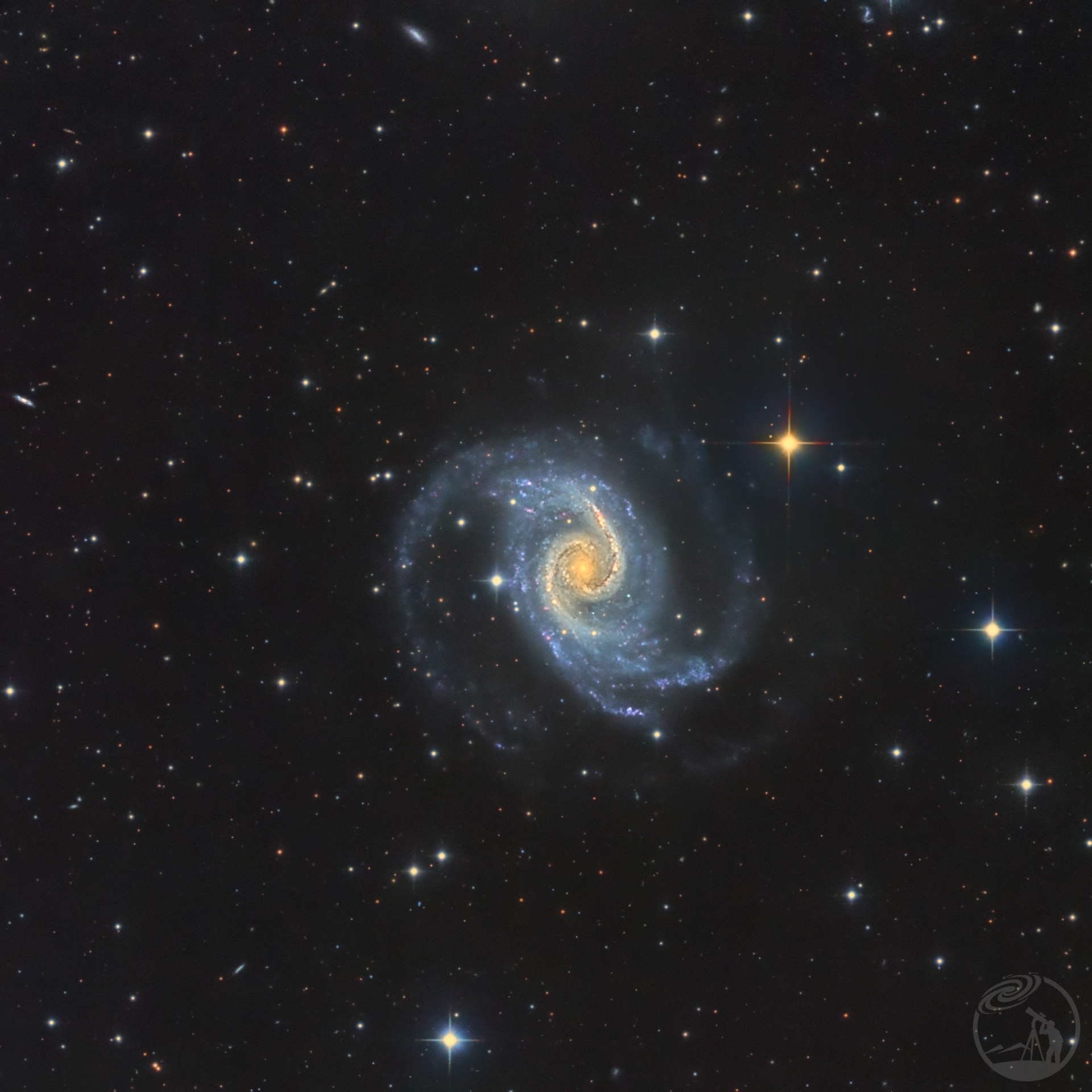 NGC1566 西班牙舞者星系 2.0