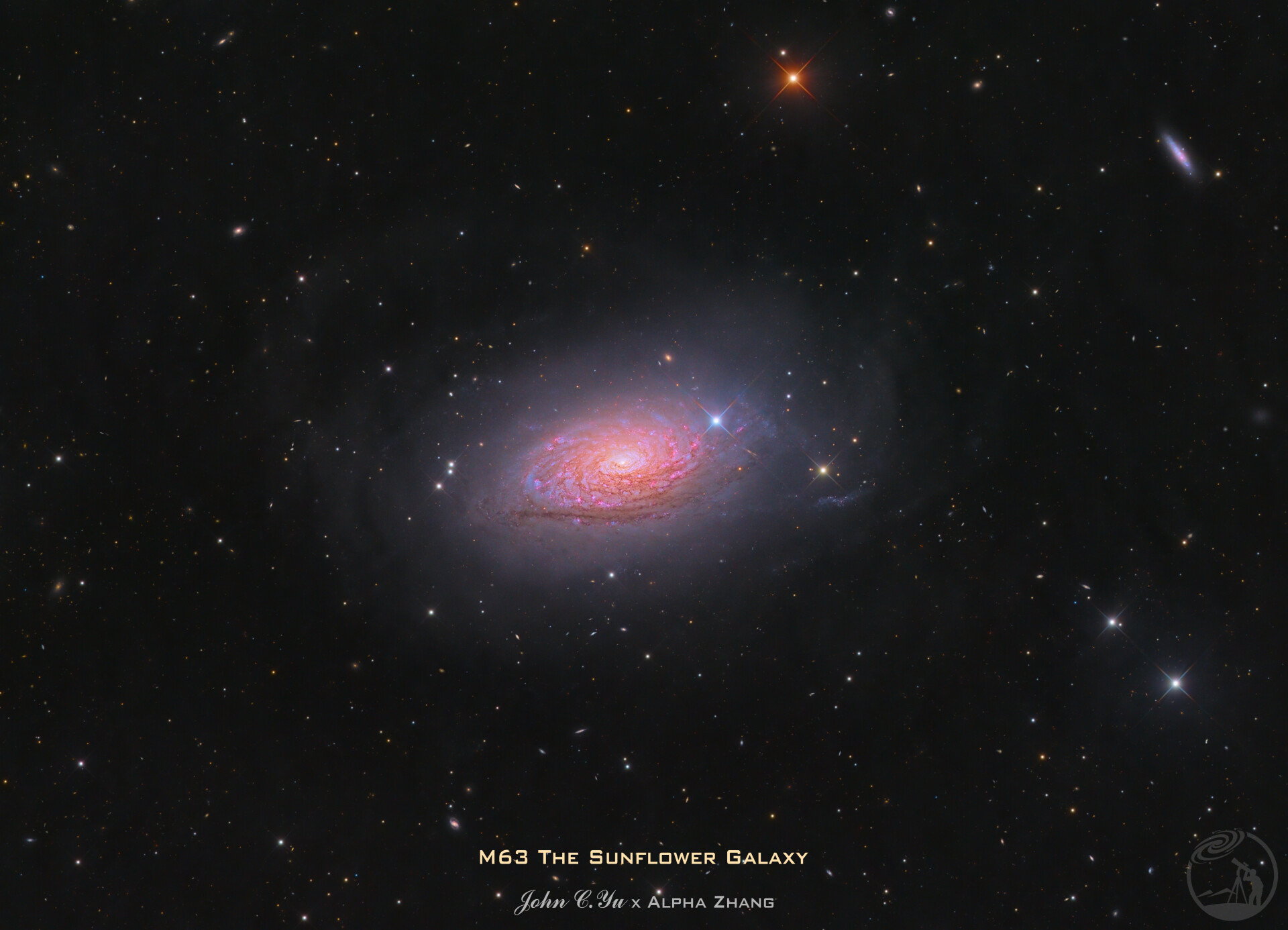 M63向日葵星系LRGBHa
