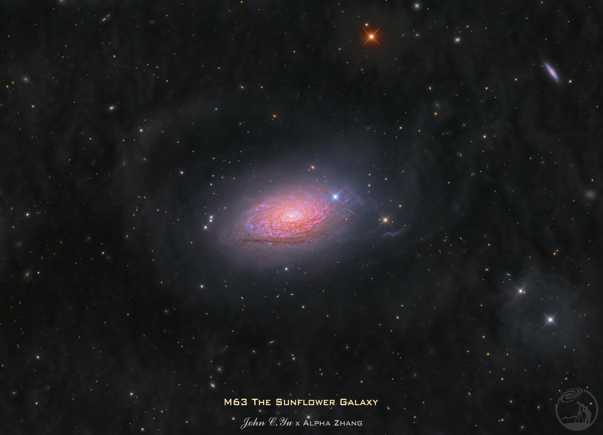 M63星系与其周围的IFN
