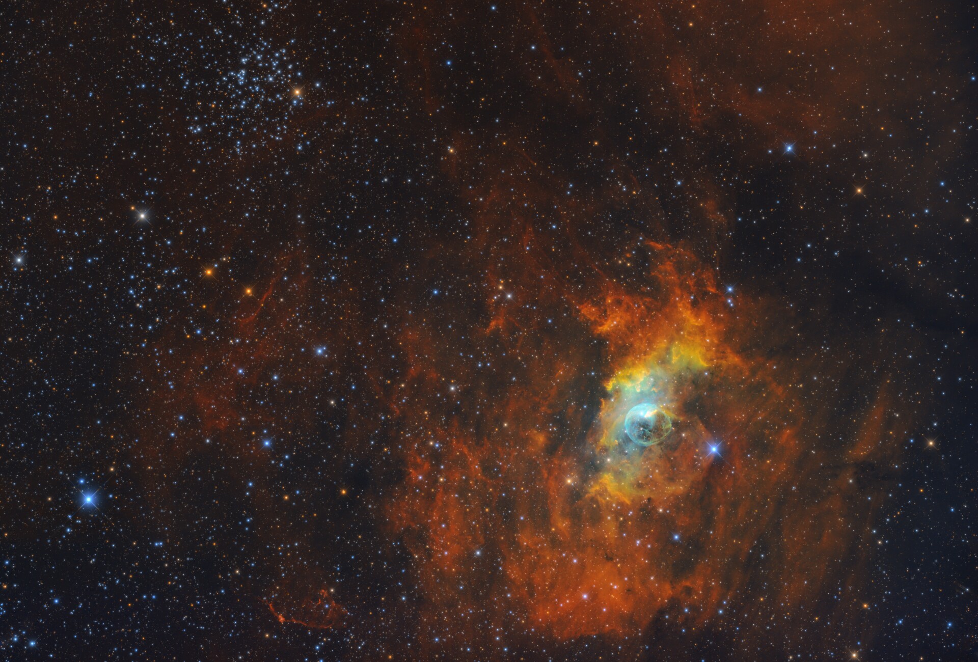 NGC7635气泡合M52