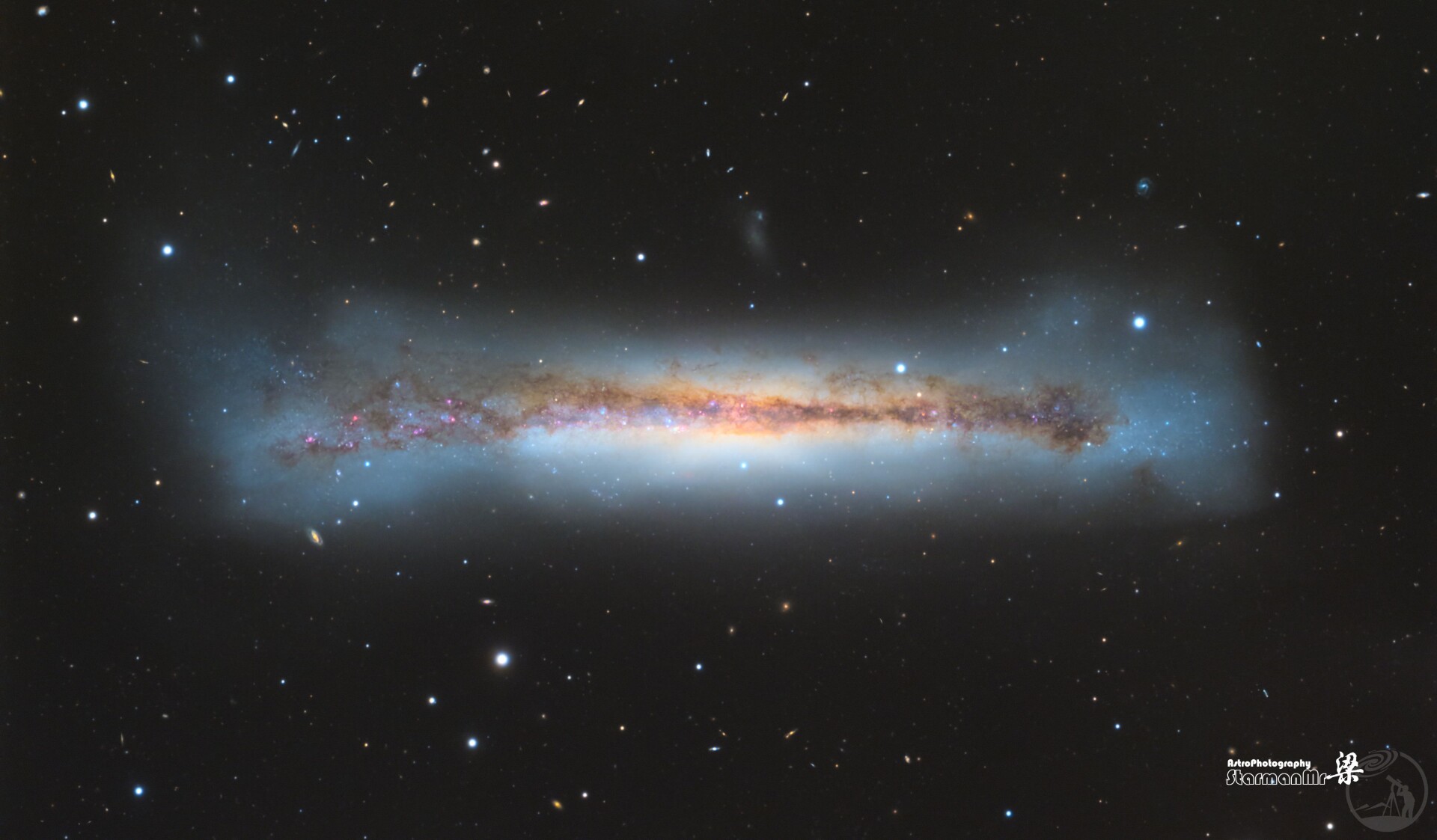 汉堡星系 - NGC3628