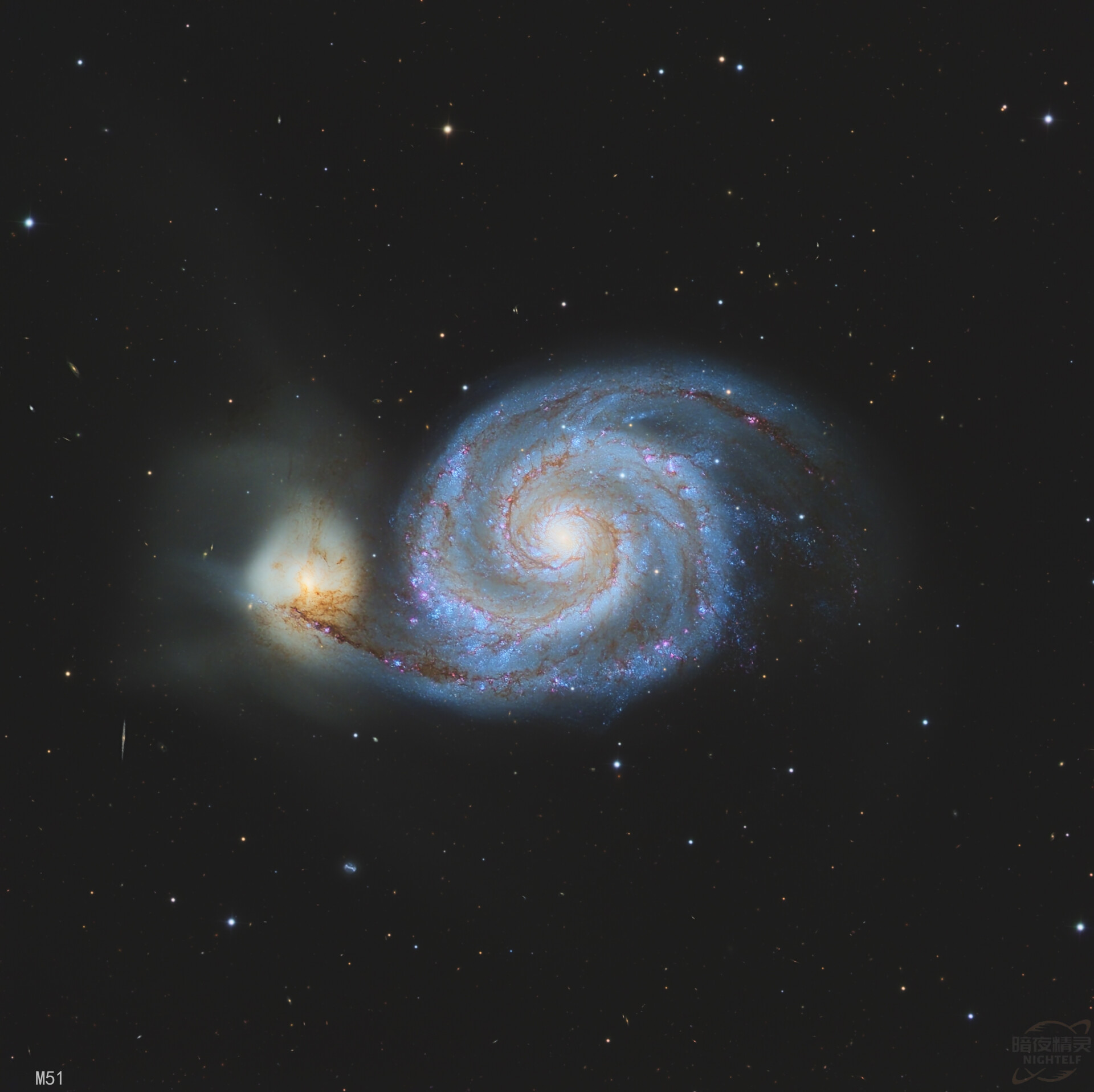 M51漩涡星系