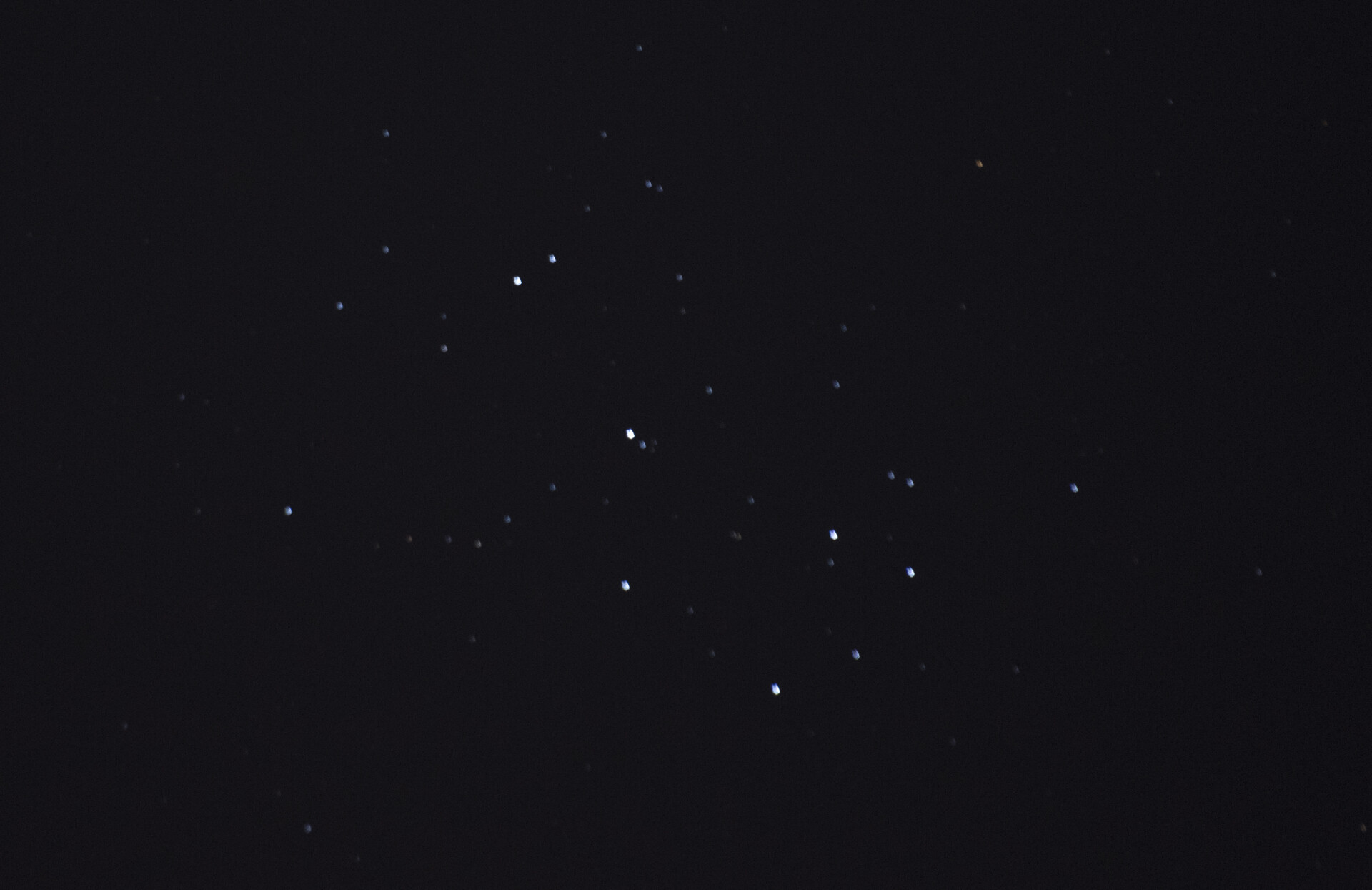 昴星团尝试拍摄