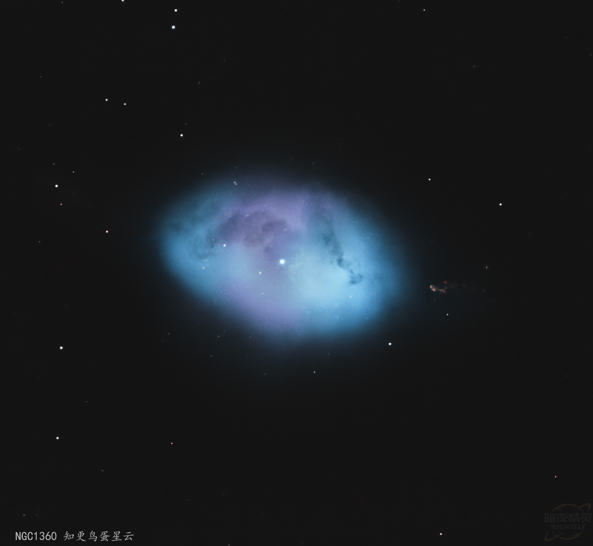 NGC1360知更鸟蛋星云